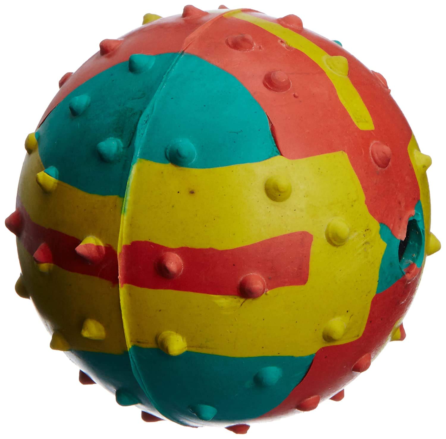 Psk Pet Mart Hard Dog Ball Toy(Multi Color) (1 Pcs)