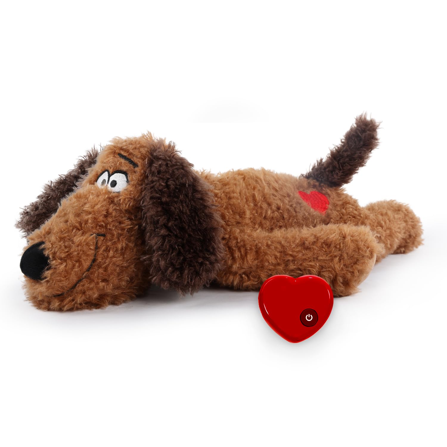 ALL FOR PAWS Dog Stuffed Animal with Heartbeat - Anxiety Relief & Behavioral Training Aid for Puppies | Perfect Sleep Aid Plush 