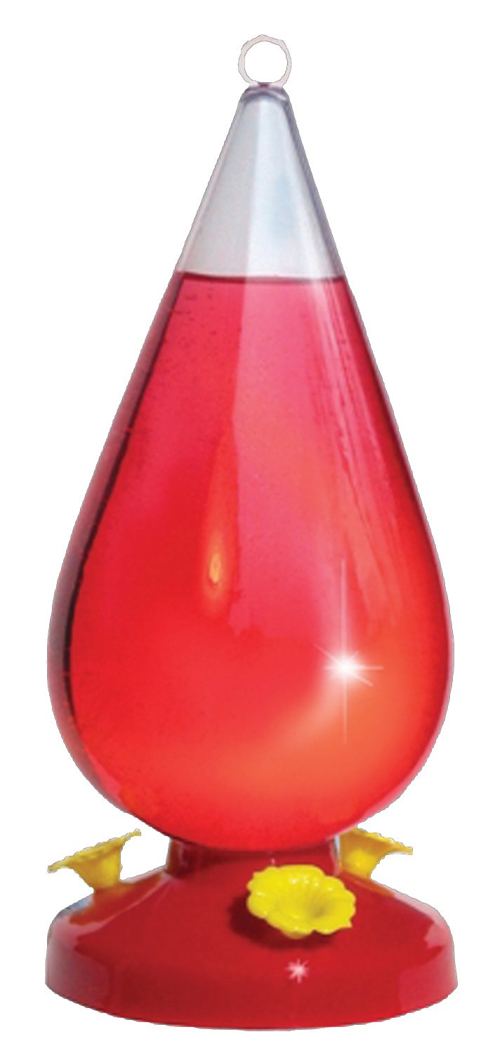 Perky-Pet Dew Drop 32-Ounce Plastic Hummingbird Feeder - 273