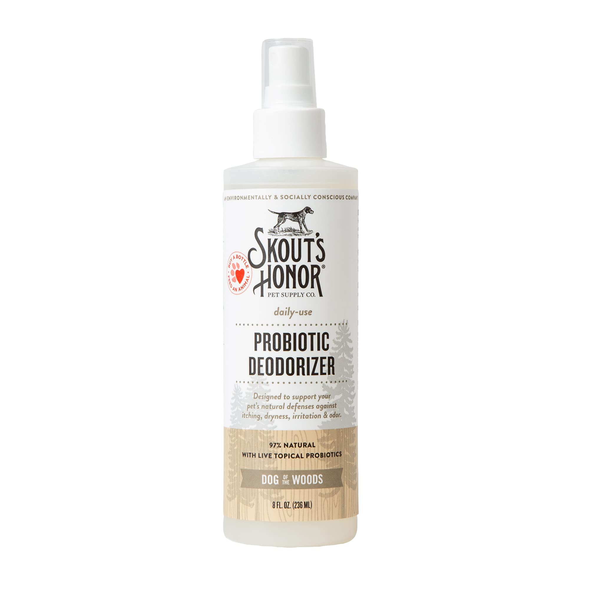 Skouts Honor Dog Deodorizer Dog Of The Woods 8Oz