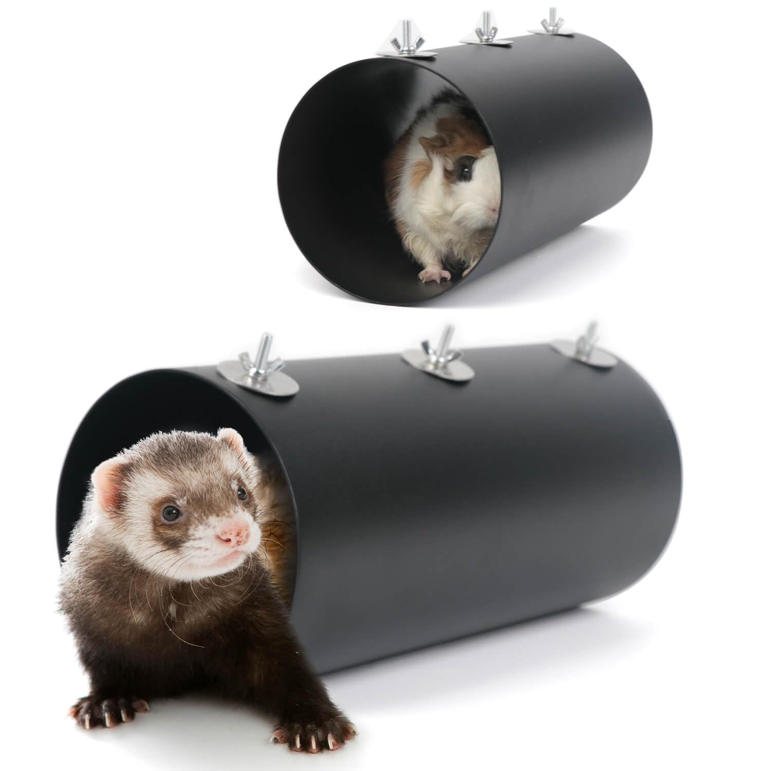 Chinchilla Hanging Cooling Tunnel Toys, Small Animals Tubes Tunnel Toys, Ferret Chinchilla Squirrel Guinea Pig Rat Cage Accessor