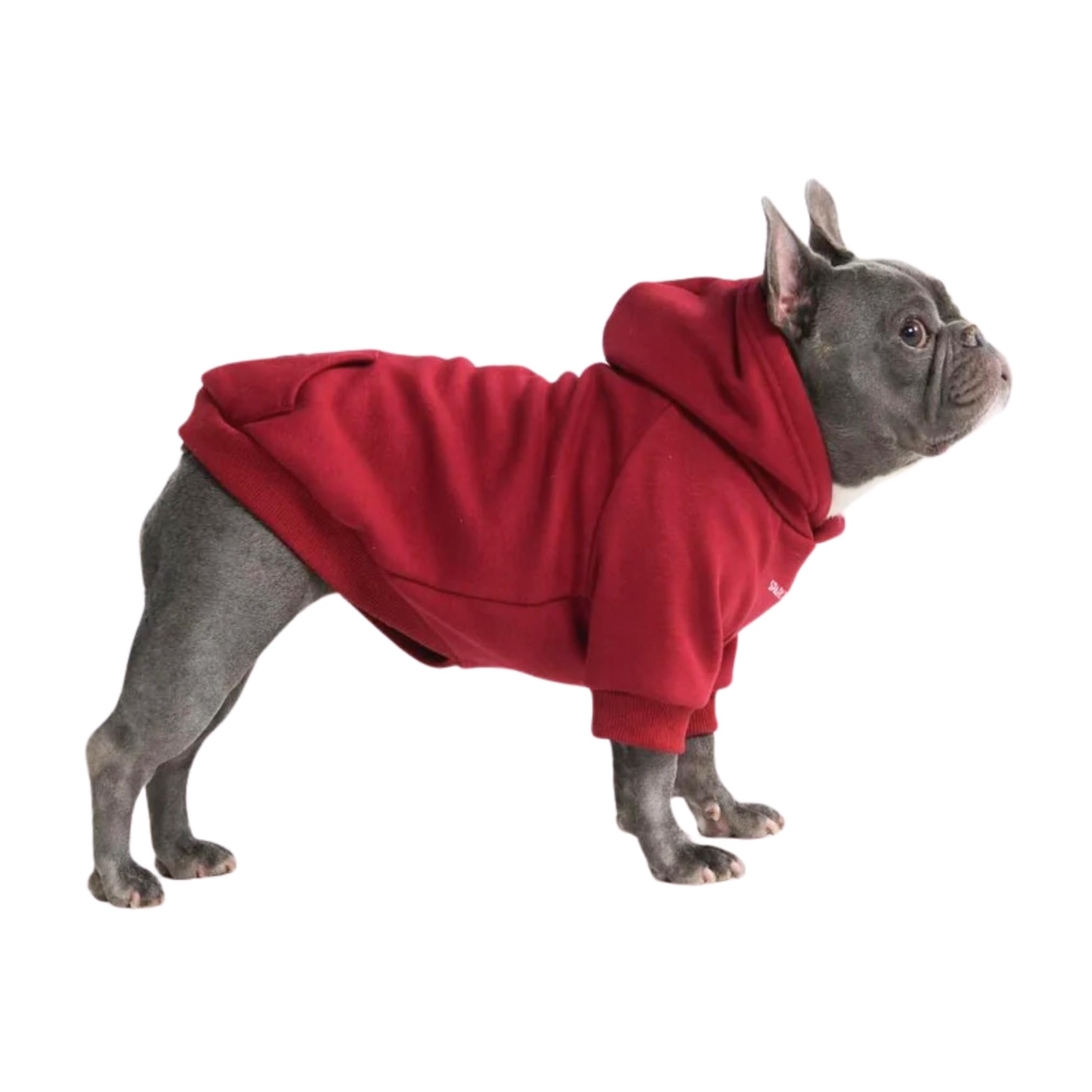 Spark Paws Dog Hoodie - Premium Quality, Buttery Soft, Superior Comfort And Fit, Calming Fleece Interior, Suitable For All Breeds - Burgundy - Xl