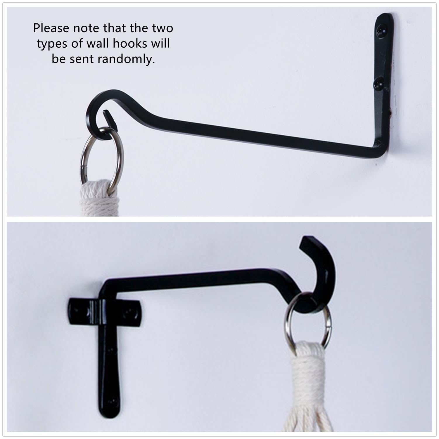 Shengocase Macrame Boho Cat Hammock With 3 Steps And Hook, Wall Mounted Swing Bed, Hanging Cat Bed For Indoor Cats, Wall Furnitu