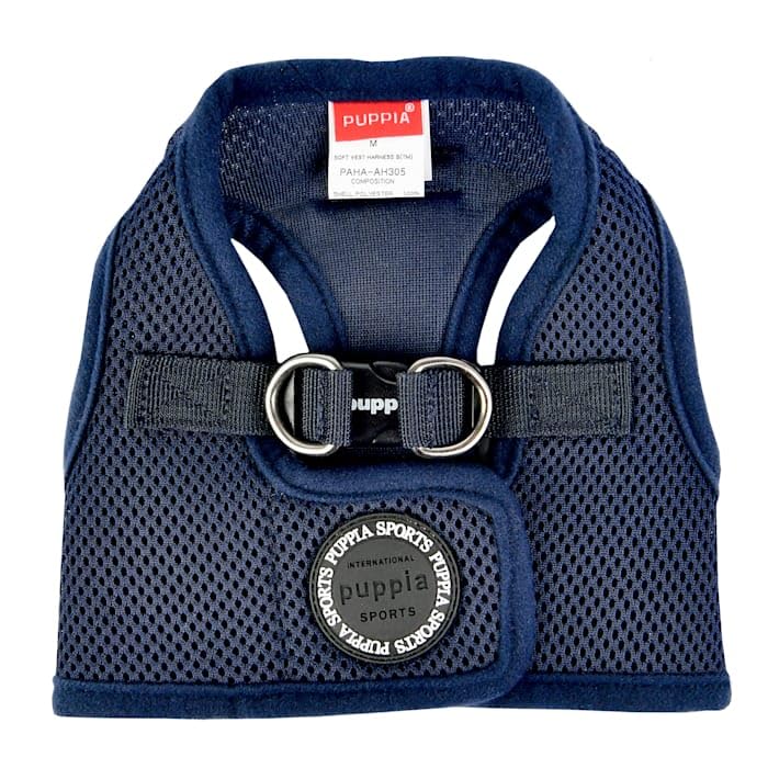PUPPIA International PUAH305NYXS Soft Harness B Vest, X-Small, Navy