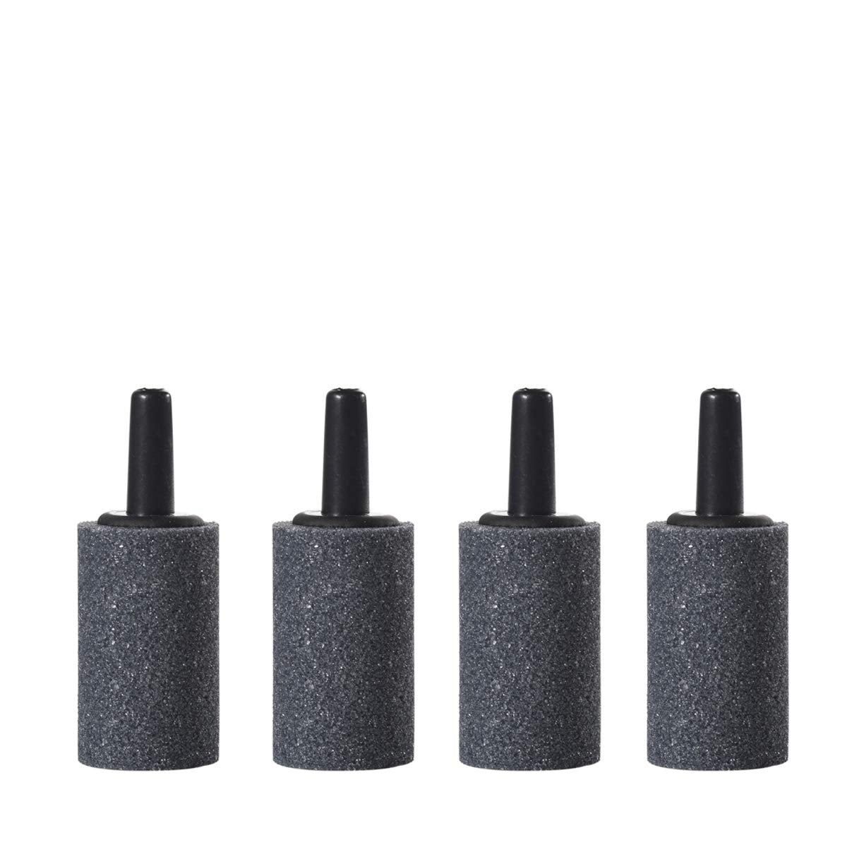 Jih Aquarium Air Pump Accessories Set -25 Feet Airline Tubing Black Standard, Air Stones,Check Valves, Suction Cups And Connectors