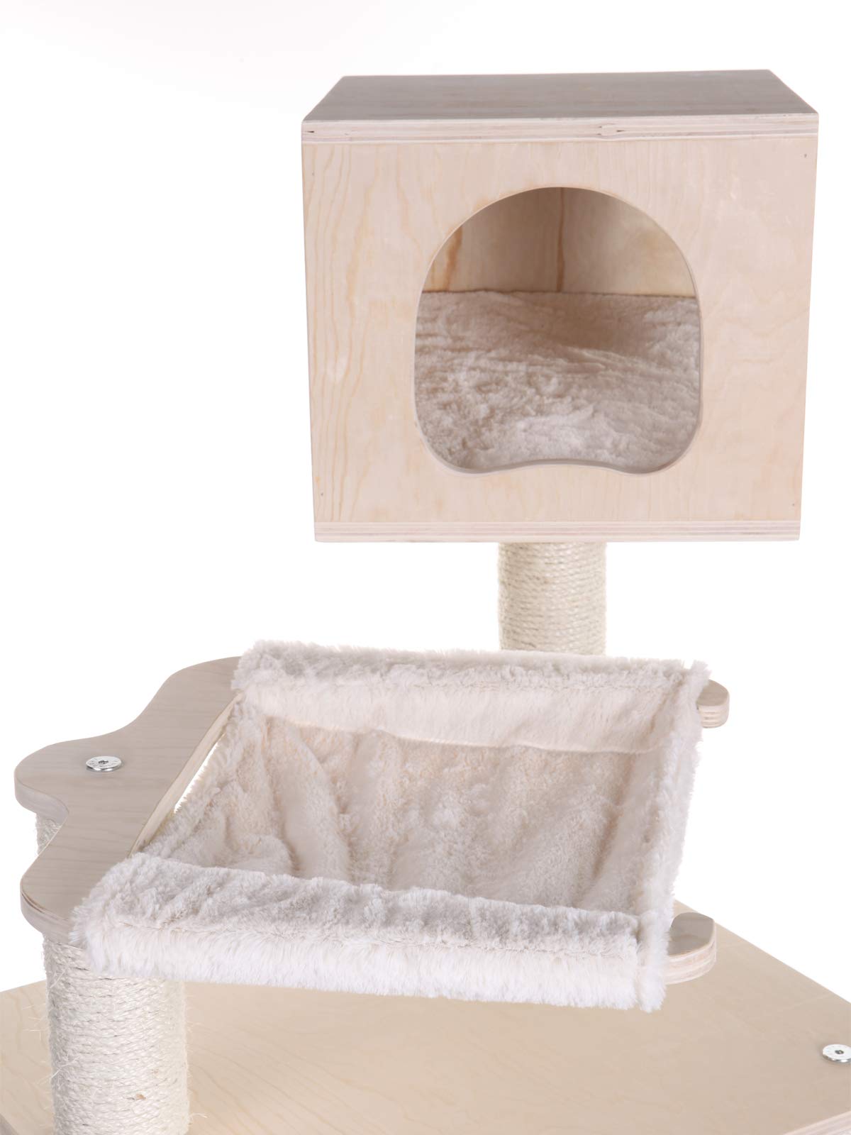 Armarkat Model Premium Scots Pine, Solid Wood Cat Tree, 50 Tall S5103