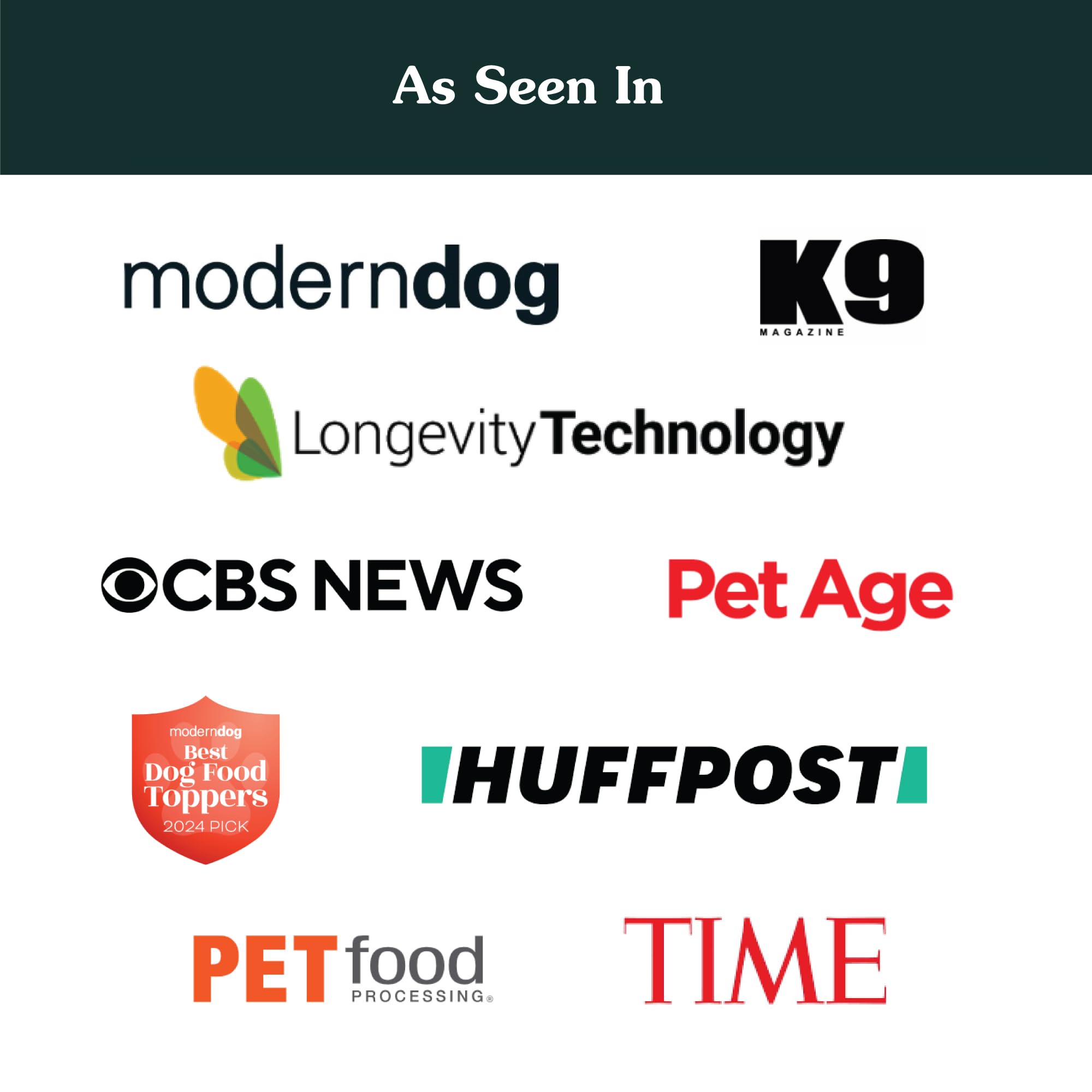 Longevity Multivitamin for Adult Dogs - 46 Ingredients for Gut, Immune & Brain Health - Daily Supplement & Food Topper for Whole