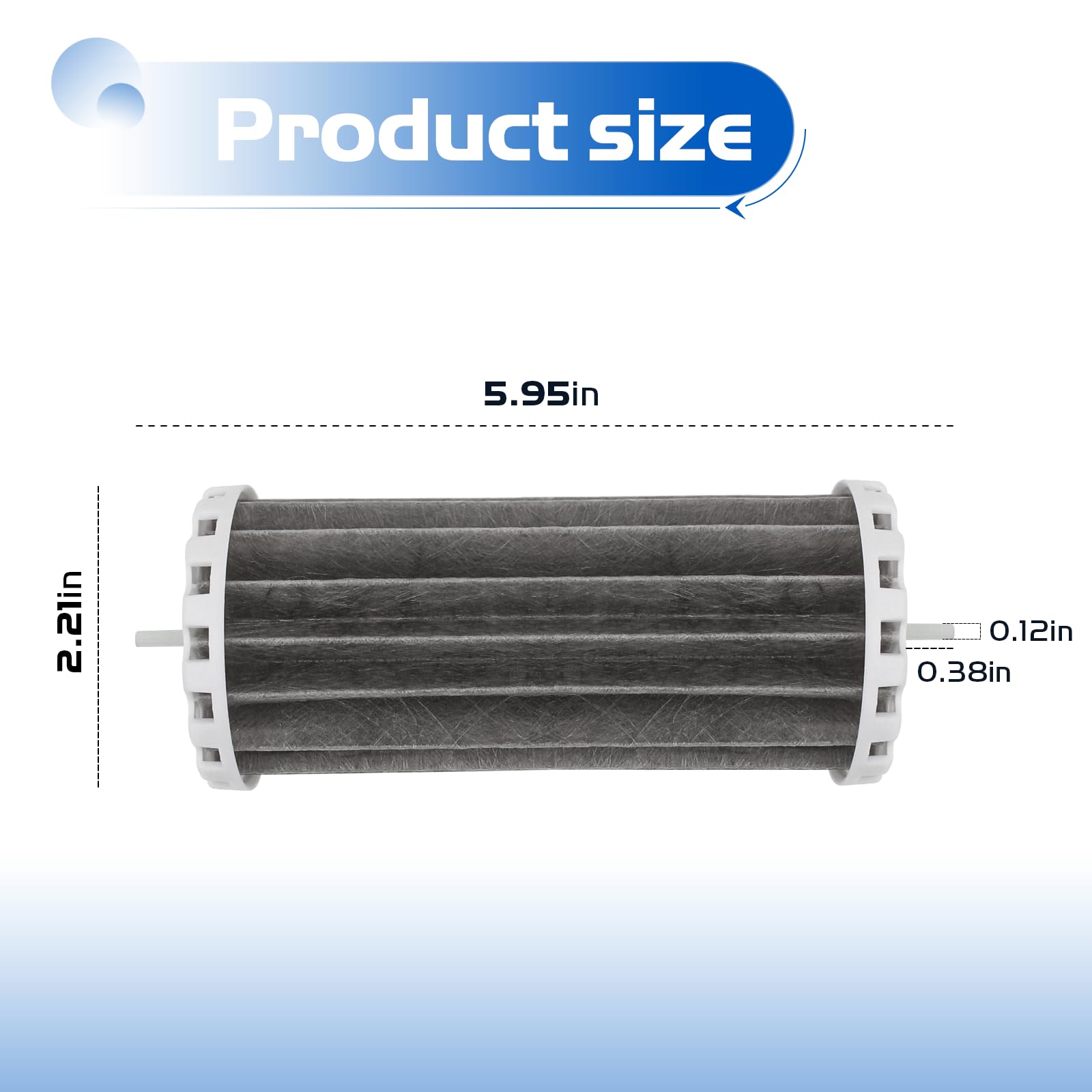 Trdzi Aquarium Fish Tank Filters Compatible With Penguin 200 350, Hang On Filters Replacement For Bio-Wheel 200B 350B Assembly B