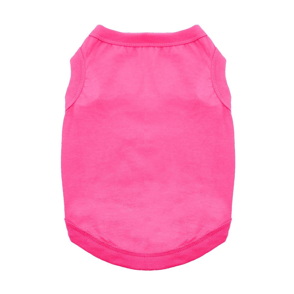 Doggie Design Cotton Dog Tank (Raspberry Sorbet, L)