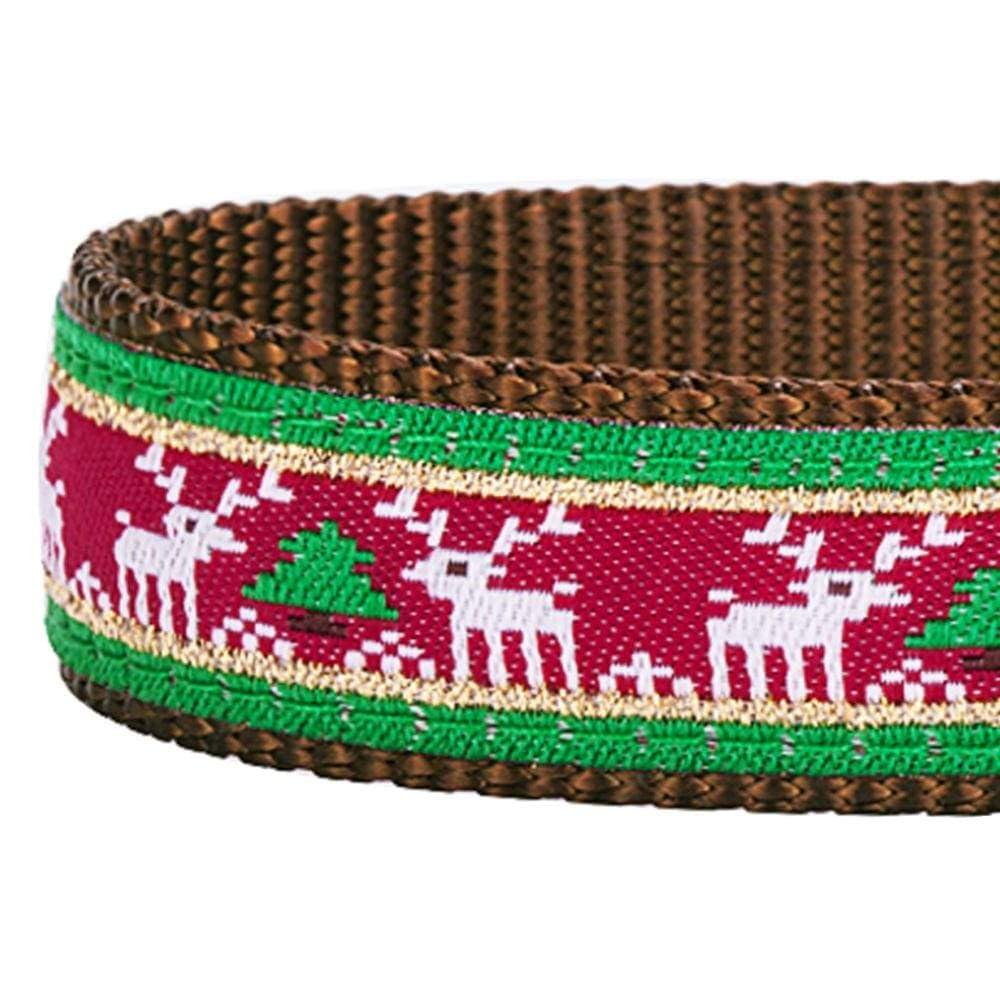 Blueberry Pet 4 Patterns Christmas Santa Claus'S Reindeer Adjustable Dog Collar With Detachable Bow Tie, Small, Neck 12'-16'