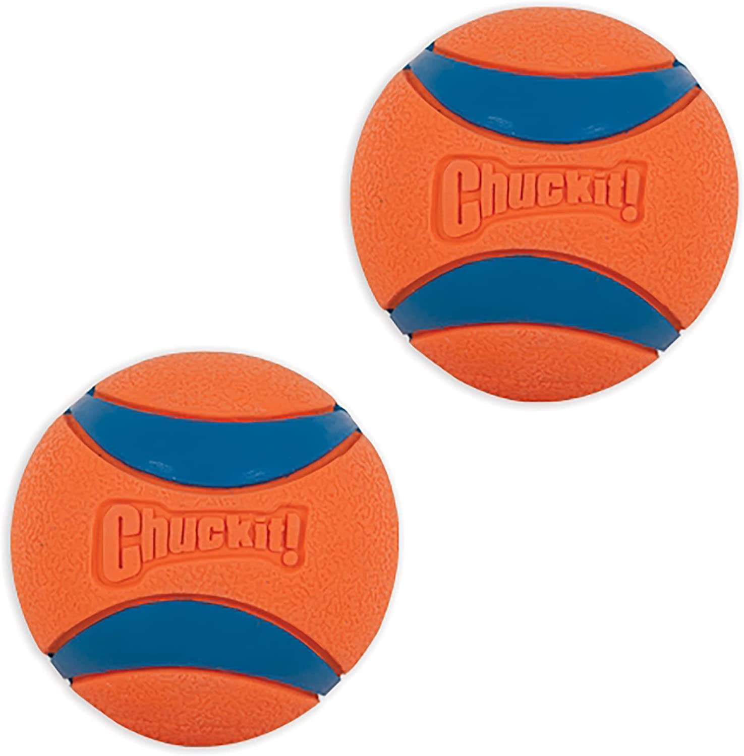 Chuckit! Dog Fetch Toy Ultra Ball Durable Rubber Fits Launcher Small 4 Balls