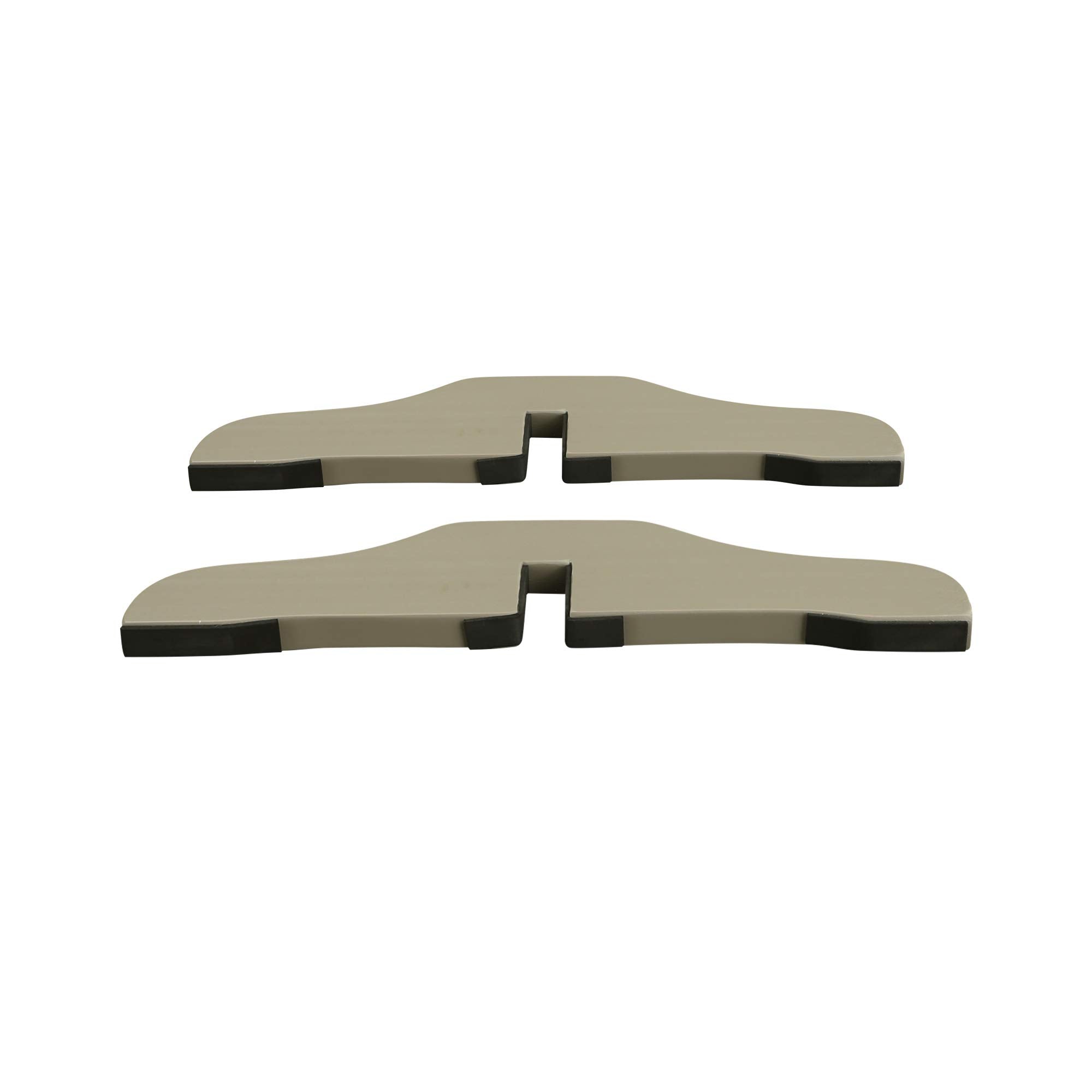 Casual Home Set of Two -Cascade Gray Lattice Pet Gate Foot,
