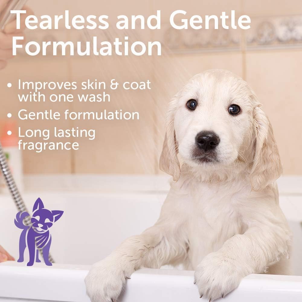 Nootie - Pet Shampoo For Sensitive Skin - Revitalizes Dry Skin & Coat - Natural Ingredients - Gentle Dog Shampoo - Cleans & Cond