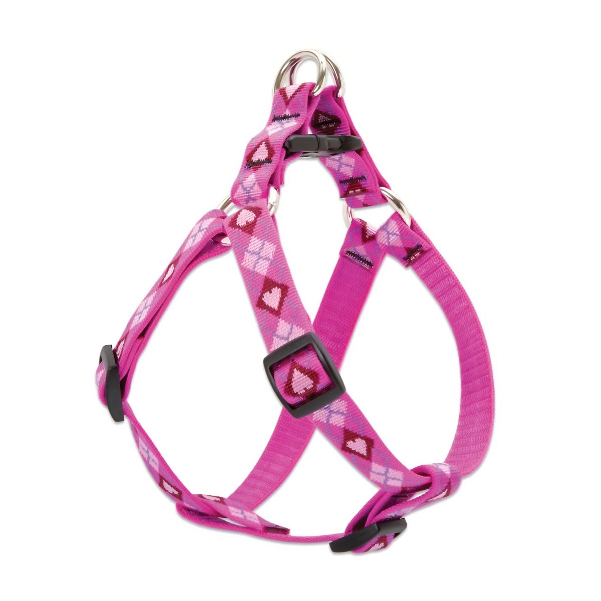 Lupinepet Originals 3/4' Puppy Love 15-21' Step In Harness For Small Dogs