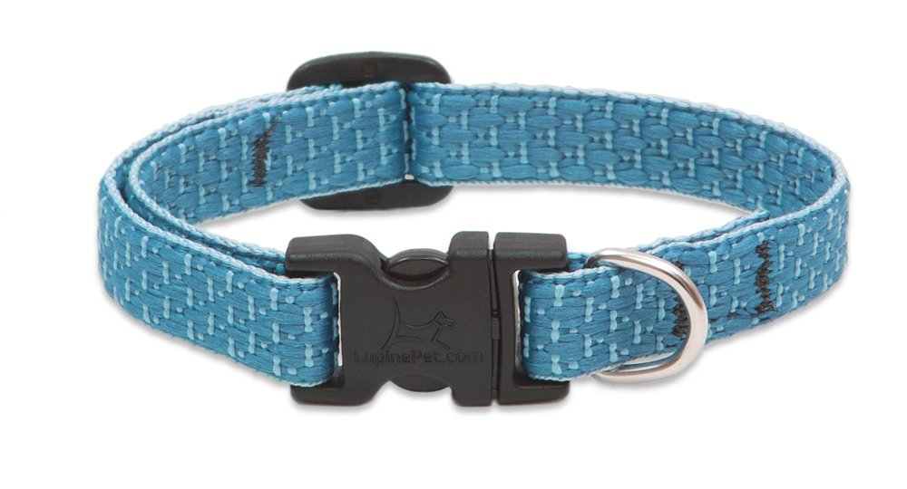 Lupinepet Eco 1/2' Tropical Sea 10-16' Adjustable Collar For Small Dogs