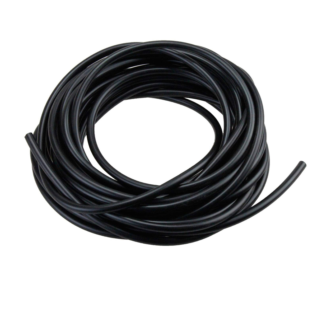 Aquaneat 25 Feet Aquarium Airline Tubing, Standard 3/16” Tubing For Fish Tank Air Pump (Black)