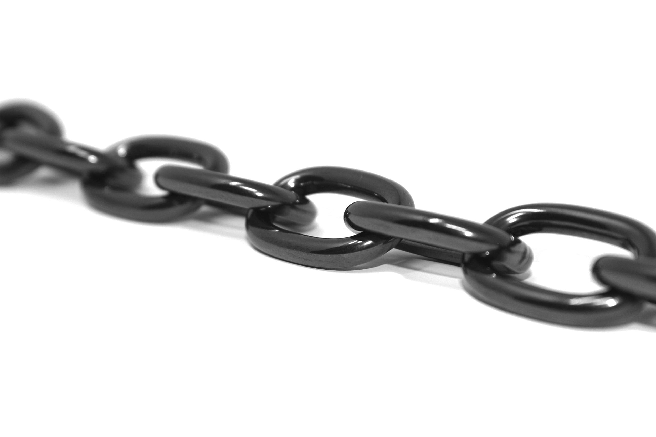 Dogline Herm Sprenger Black Stainless Steel Short Link Fur Saver Training Collar No-Pull Slip Chain For All Dogs Easy Control Made In Germany