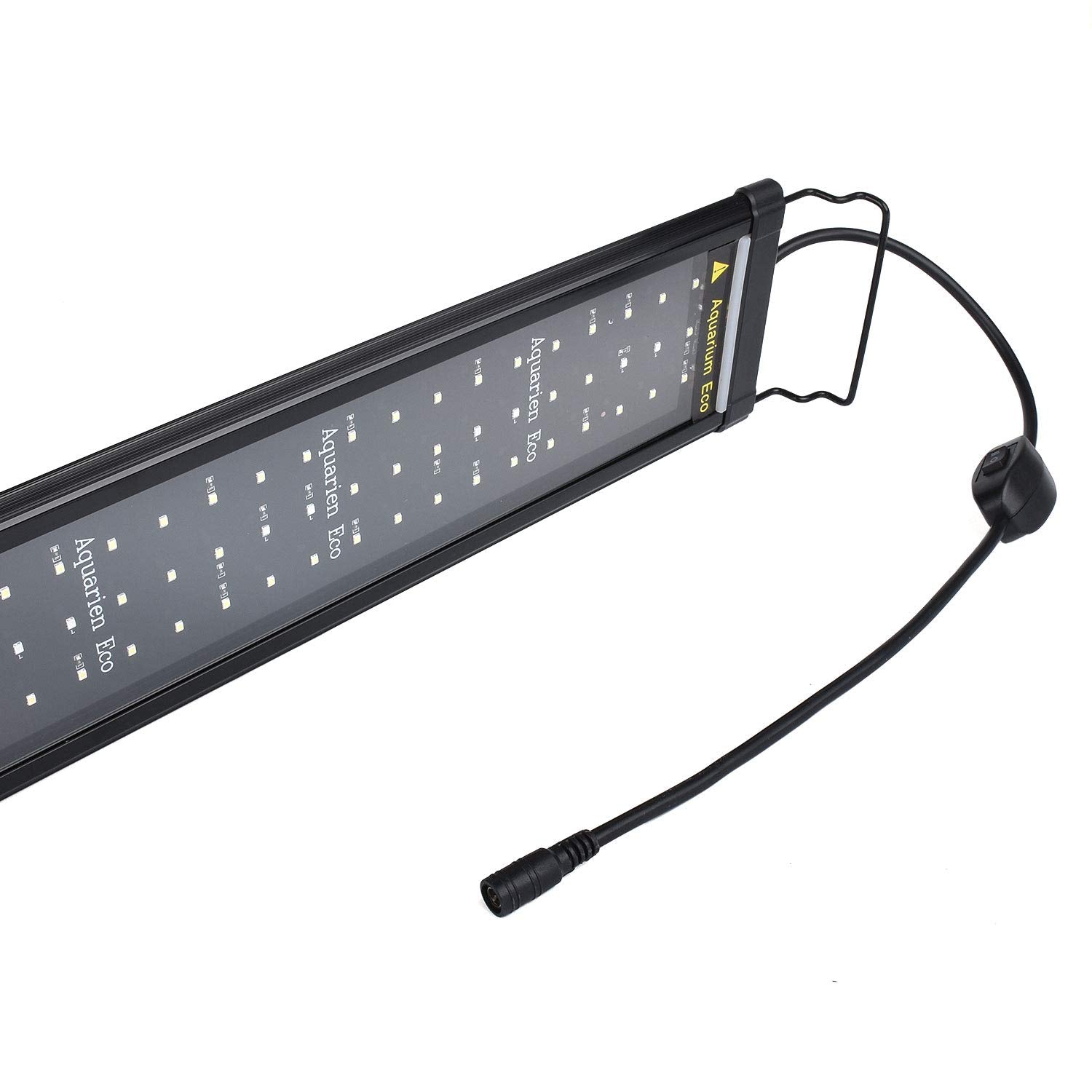 Kzkr Aquarium Hood Lighting Fish Tank Light 36 Inch - 46 Inch For Freshwater And Saltwater Blue And White Light 90Cm - 115Cm