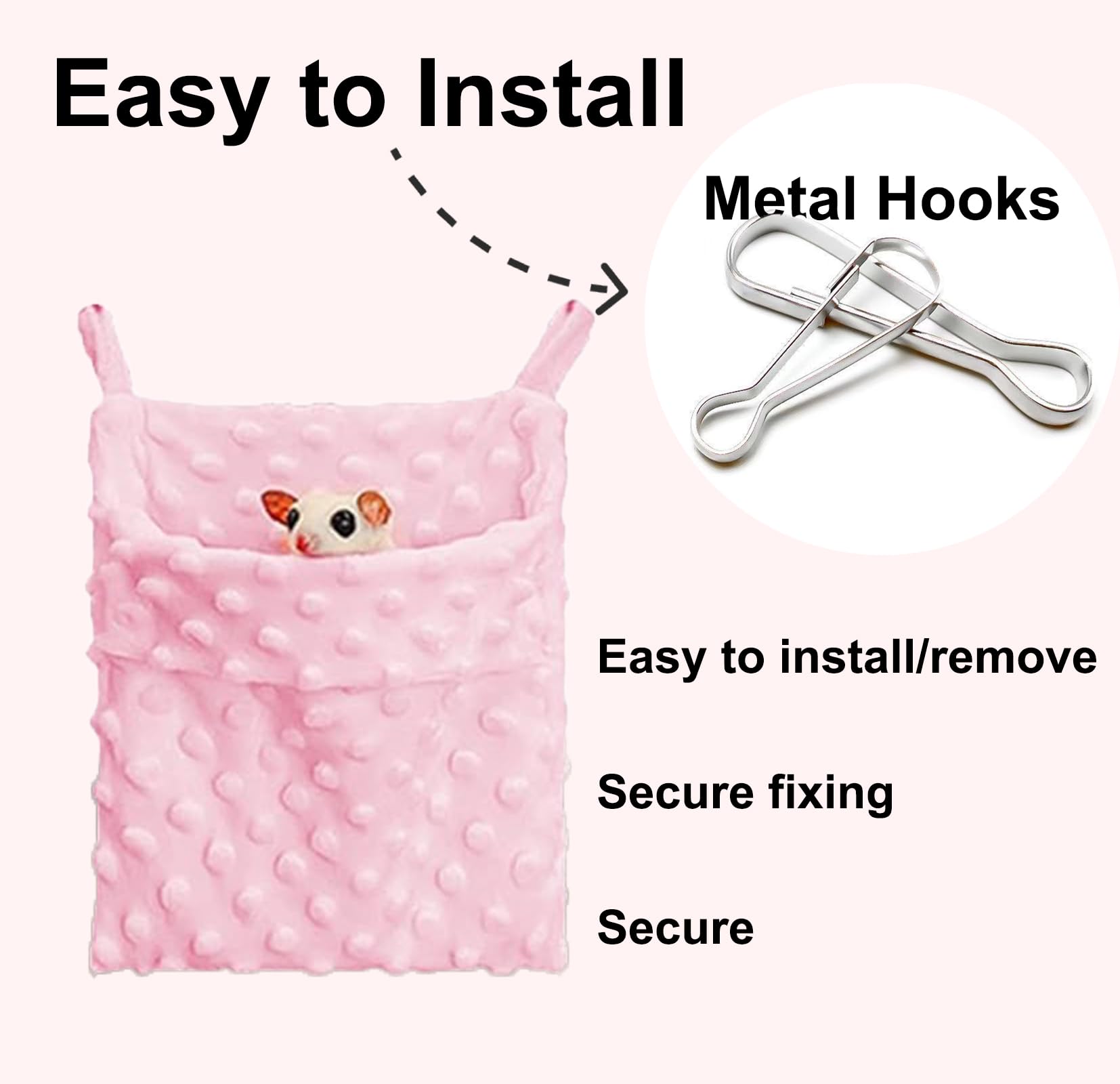 Meow&Woof Sugar Glider Bonding Pouch Carrier Bag Sling With Adjustable Strap For Gliders Ferret Rat Hedgehog Hamster Small Pets