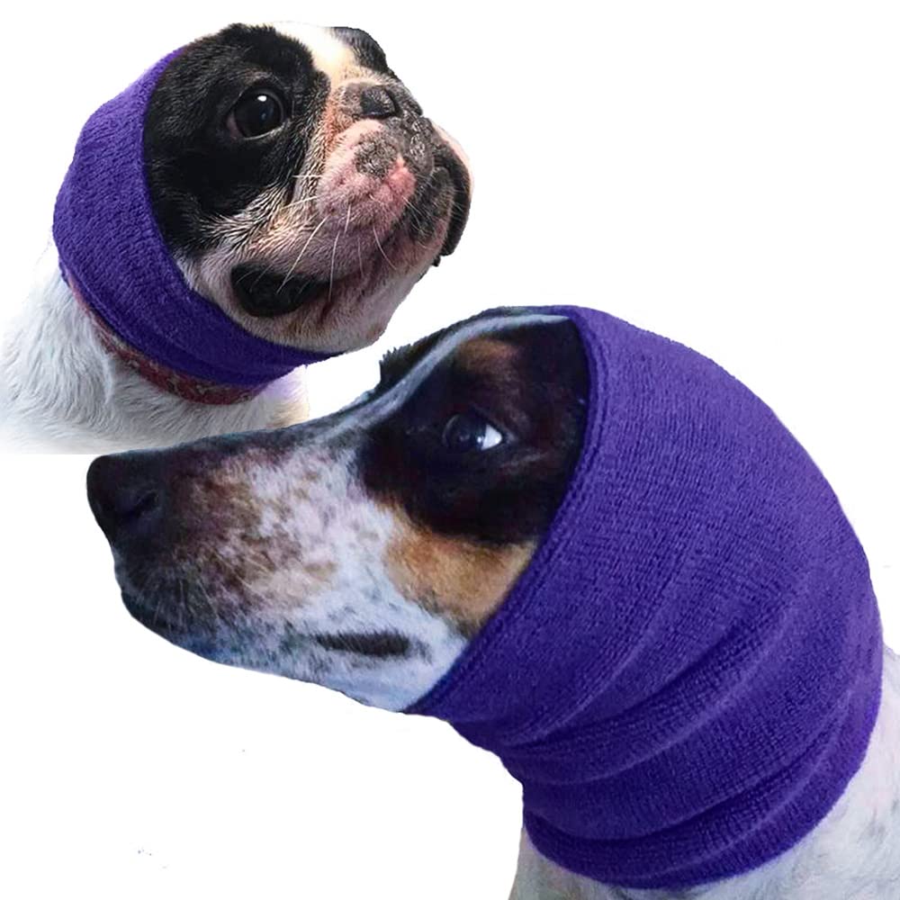 The Original Happy Hoodie For Dogs & Cats - Since 2008-2 Pack (1 Small, 1 Large) - The Grooming And Force Drying Miracle Tool For Anxiety Relief & Calming Dogs