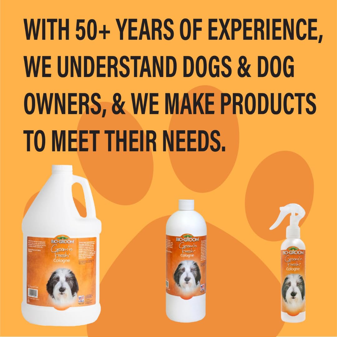 Bio-Groom Groom'N Fresh Dog Cologne - Deodorizing Spray, Dog Bathing Supplies, Puppy Wash, Cat & Dog Grooming Supplies, Cruelty-