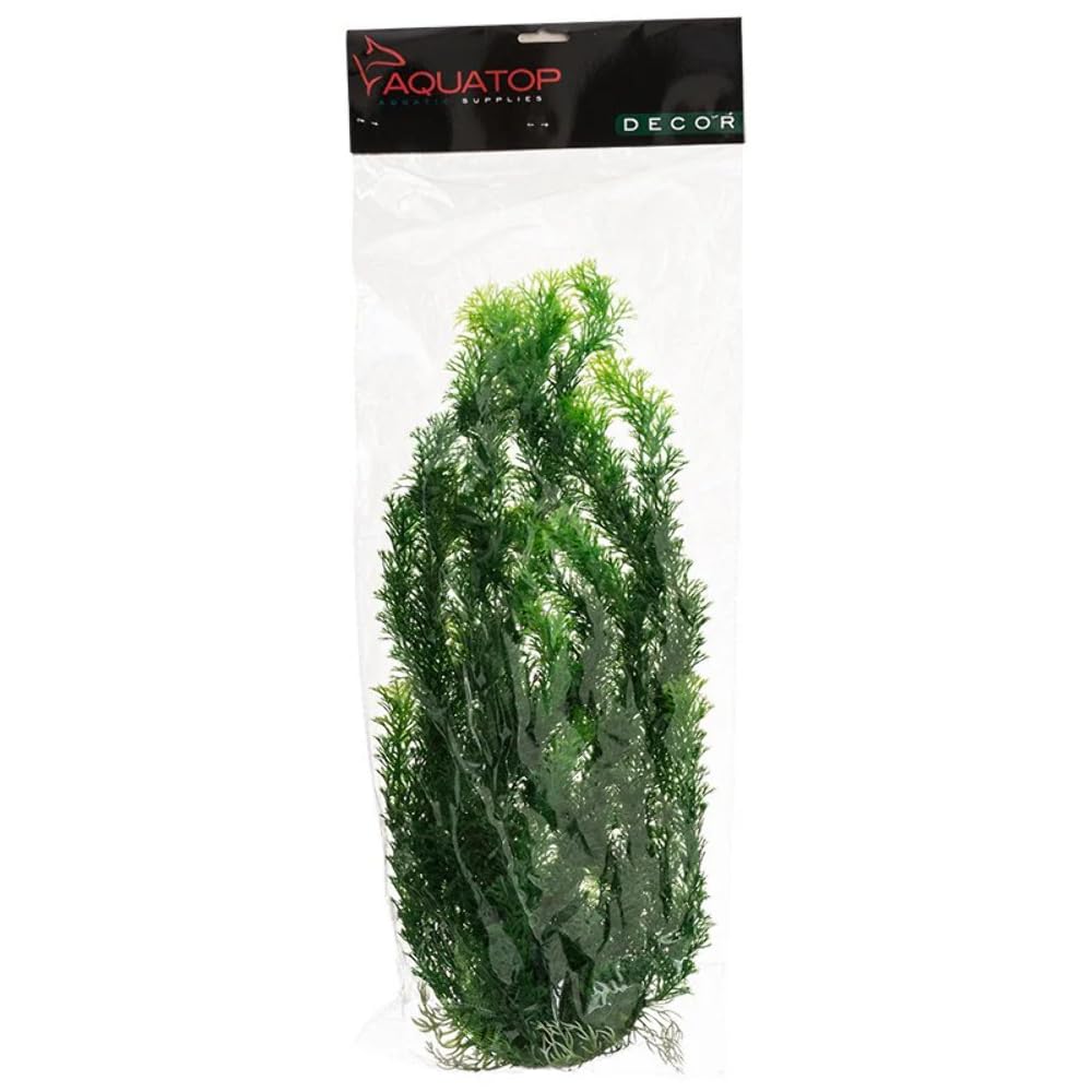 Aquatop Plastic Cabomba-Like Aquarium Plant, 20' Tall