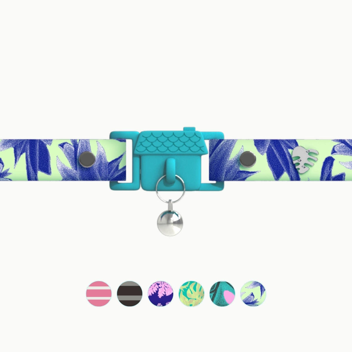 Kittyrama Botanicals Lotus Cat Collar. Award Winning. Hypoallergenic, Quick Release Breakaway, Comfy & Soft. Vet Approved. Other