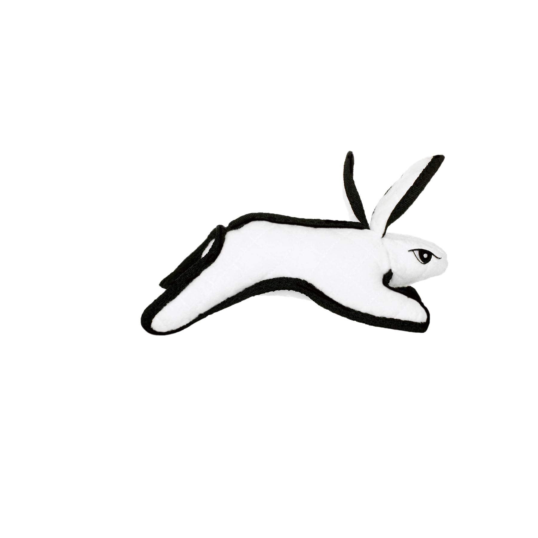 TUFFY - World s Tuffest Soft Dog Toy - Barnyard Rabbit -Squeakers - Multiple Layers. Made Durable, Strong & Tough.Interactive P