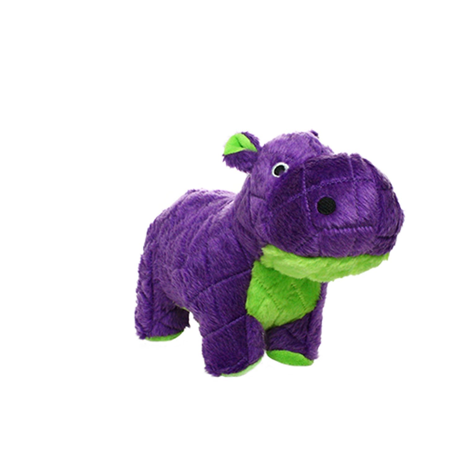Mighty- Safari Hippo - Squeaker-Multiple Layers. Made Durable, Strong & Tough. Interactive Play Dog Toy (Tug, Toss & Fetch). Machine Washable & Floats