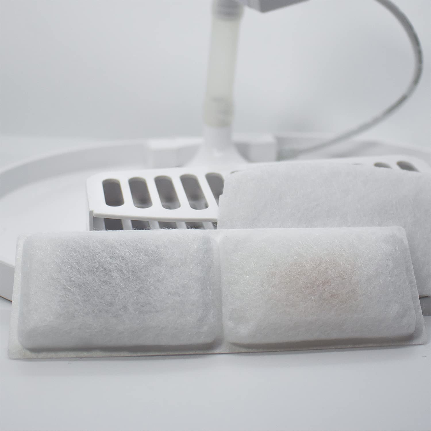 Instachew Replacement Filter Pack Of 5 For Cats And Dogs, Compatible With Purrflow Pet Water Fountain And Puresmart Cat Fountain