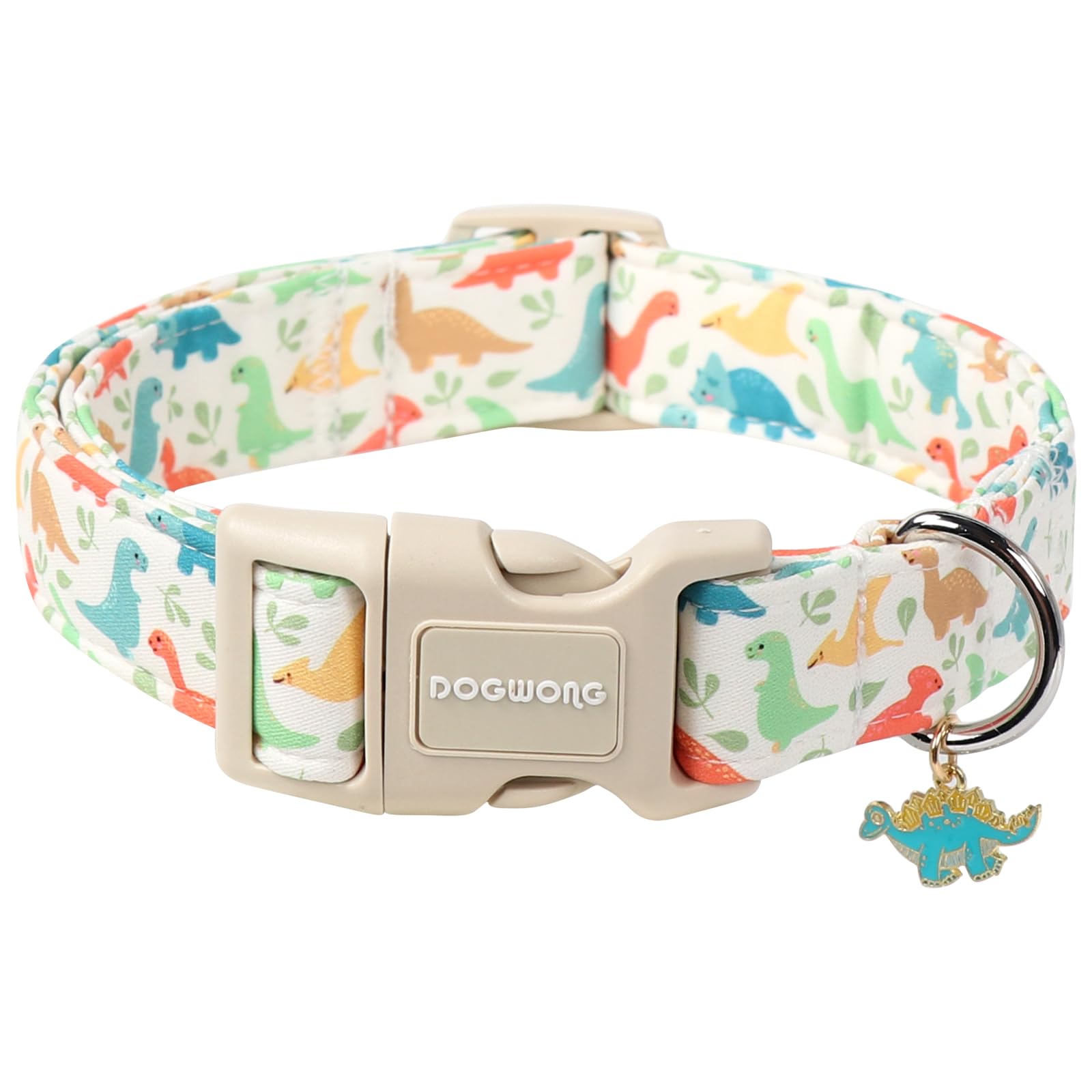 Dogwong Whale Cotton Dog Collar, Summer Cute Shark Dog Collar Durable Soft Fabric Male Pet Dog Collars Boy Puppy Necklace For Sm