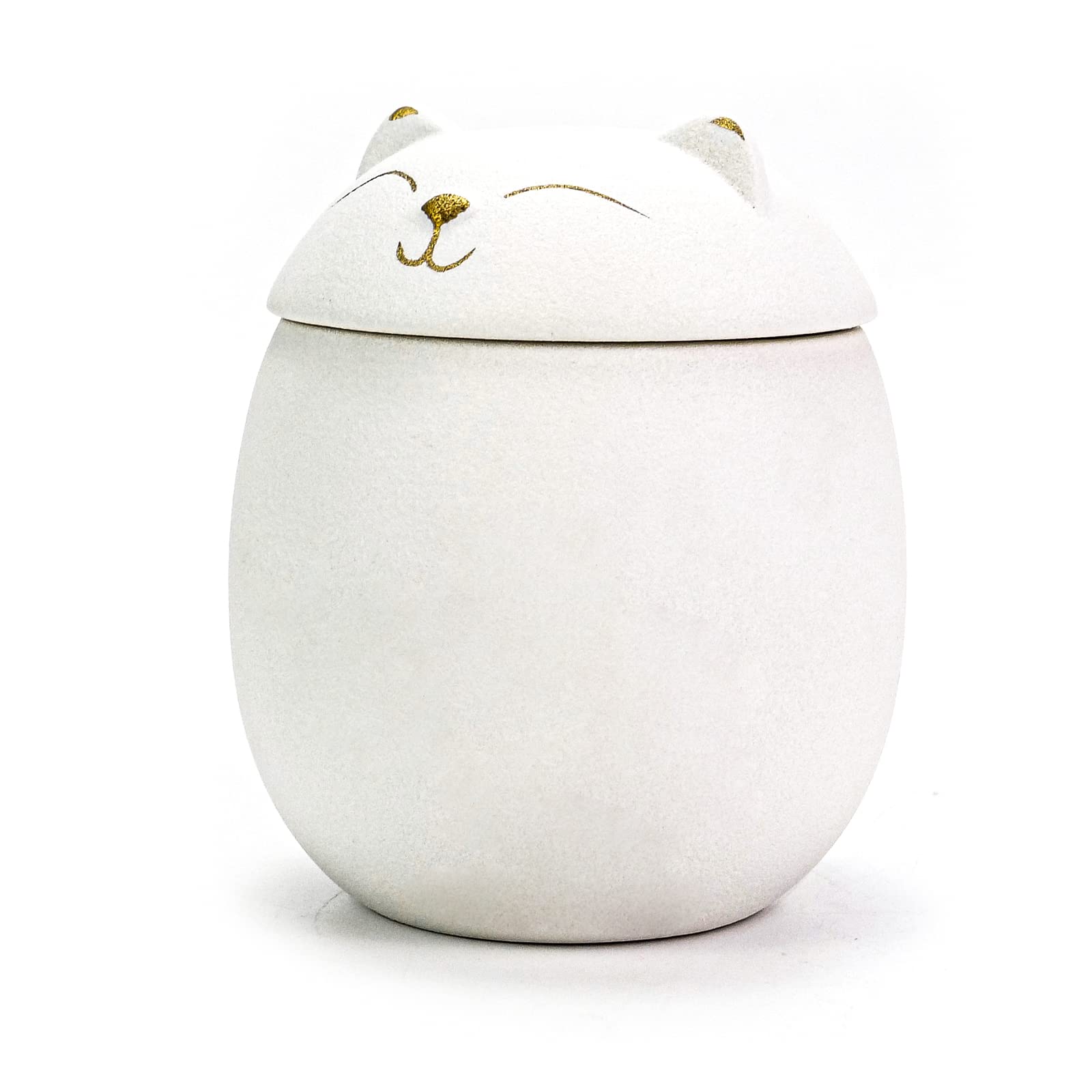 Meetpet Cat Urn Dog Urn Sized 3.2X2.9 And 4.9X4.25. A Smiley-Cat Pet Urn With A Memoria Card.Cat Urns For Ashes For Your Pet (12