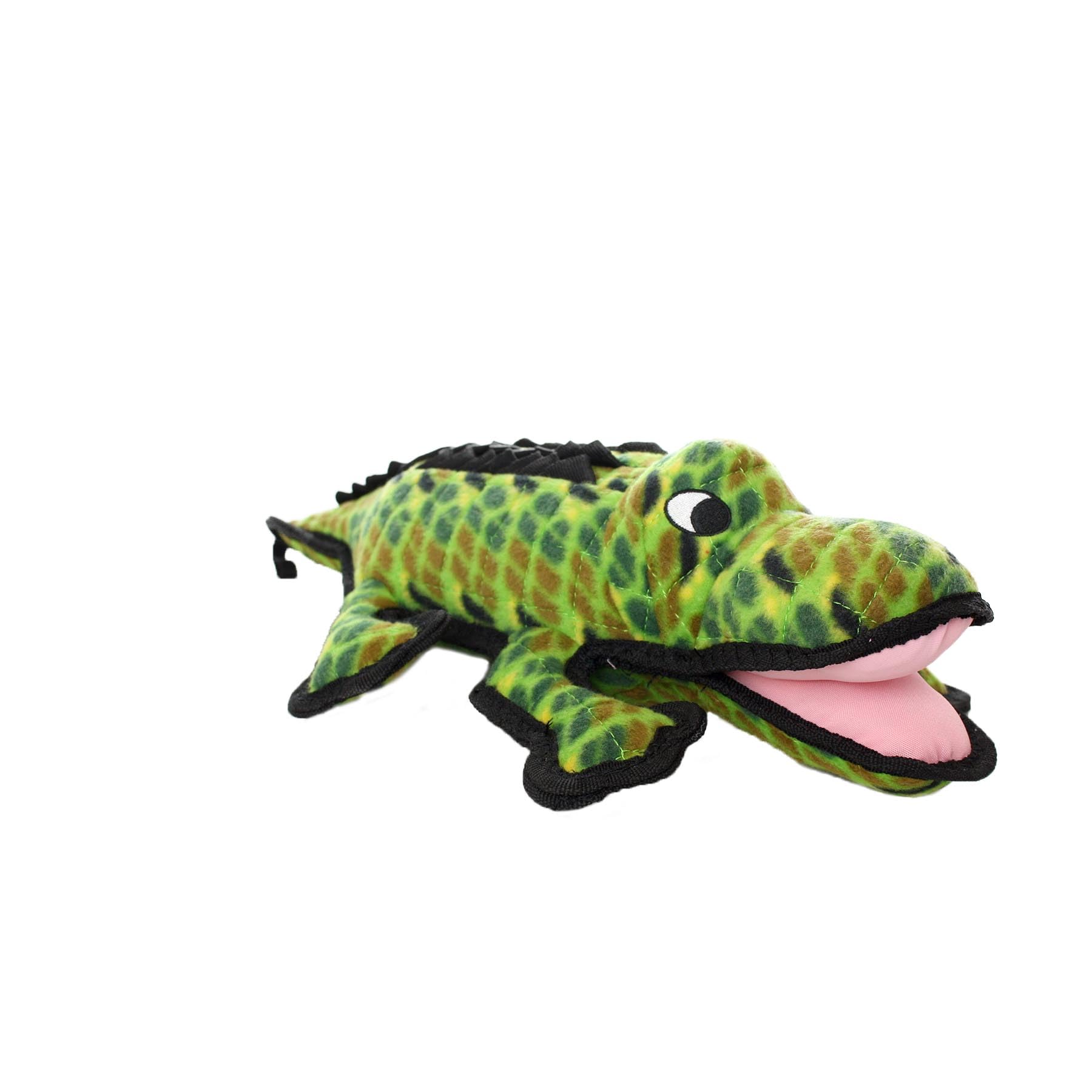 Tuffy - World'S Tuffest Soft Dog Toy - Ocean Alligator-Squeakers - Multiple Layers. Made Durable, Strong & Tough. Interactive Play (Tug, Toss & Fetch). Machine Washable & Floats. (Regular)
