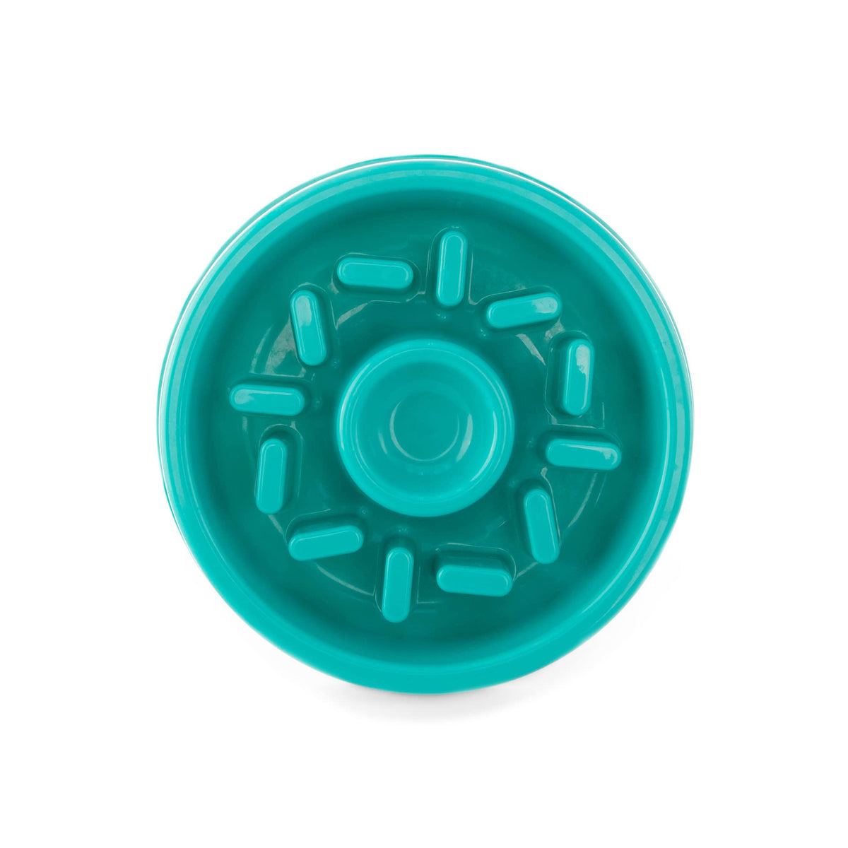 ZippyPaws - Happy Bowl - Slow Feeder Dog Bowl - Up to 10x Slower Eating - Dishwasher Safe, Non Slip - Donut