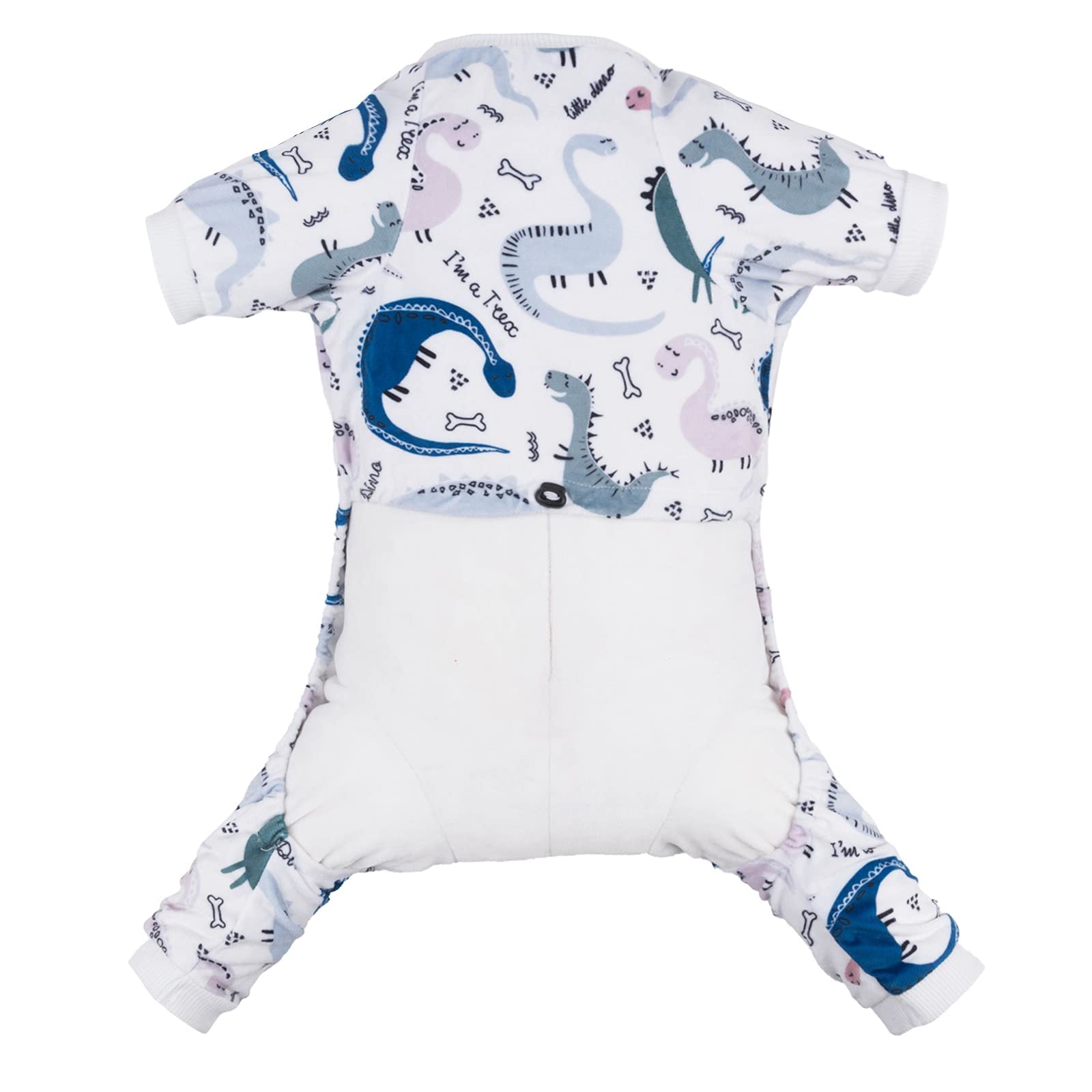 Cutebone Soft Puppy Pajamas Cute Dog Pjs Jumpsuit Pet Clothes Apparel P160Xl X-Large