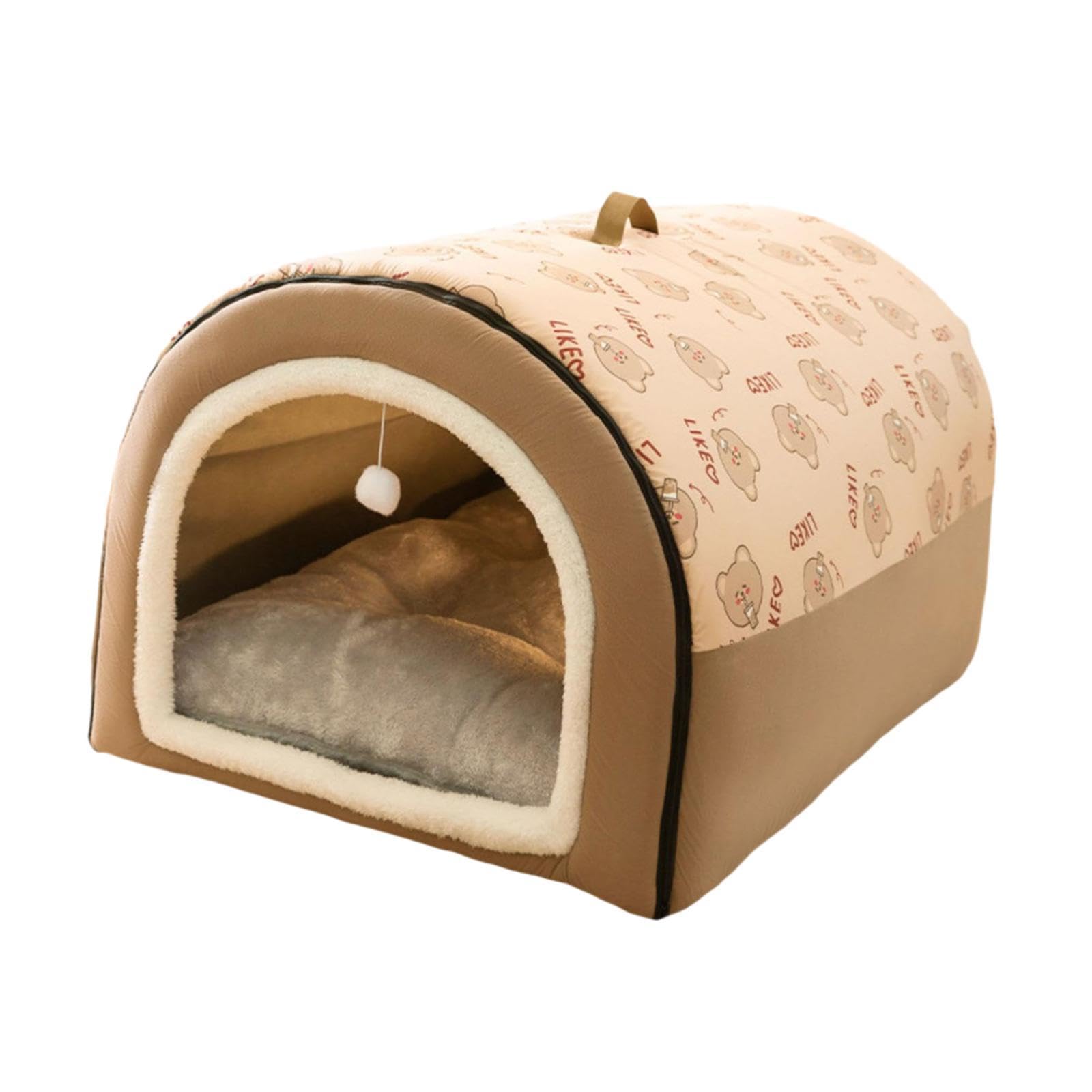 APIRILY Pet Cat Dog House with Cushion Self Warming Cat Tery for Kitten Winter Puppy | Pet Supplies | Dog Supplies | Beds
