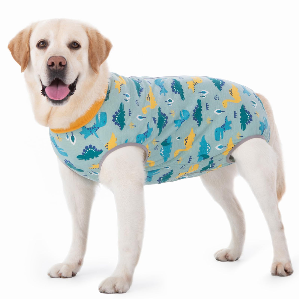 Kzrfojy Dog Surgery Recovery Suit Dog Surgical Onesie For Female Male Dogs Soft Breathable Cone Alternative Abdominal Wounds Pro