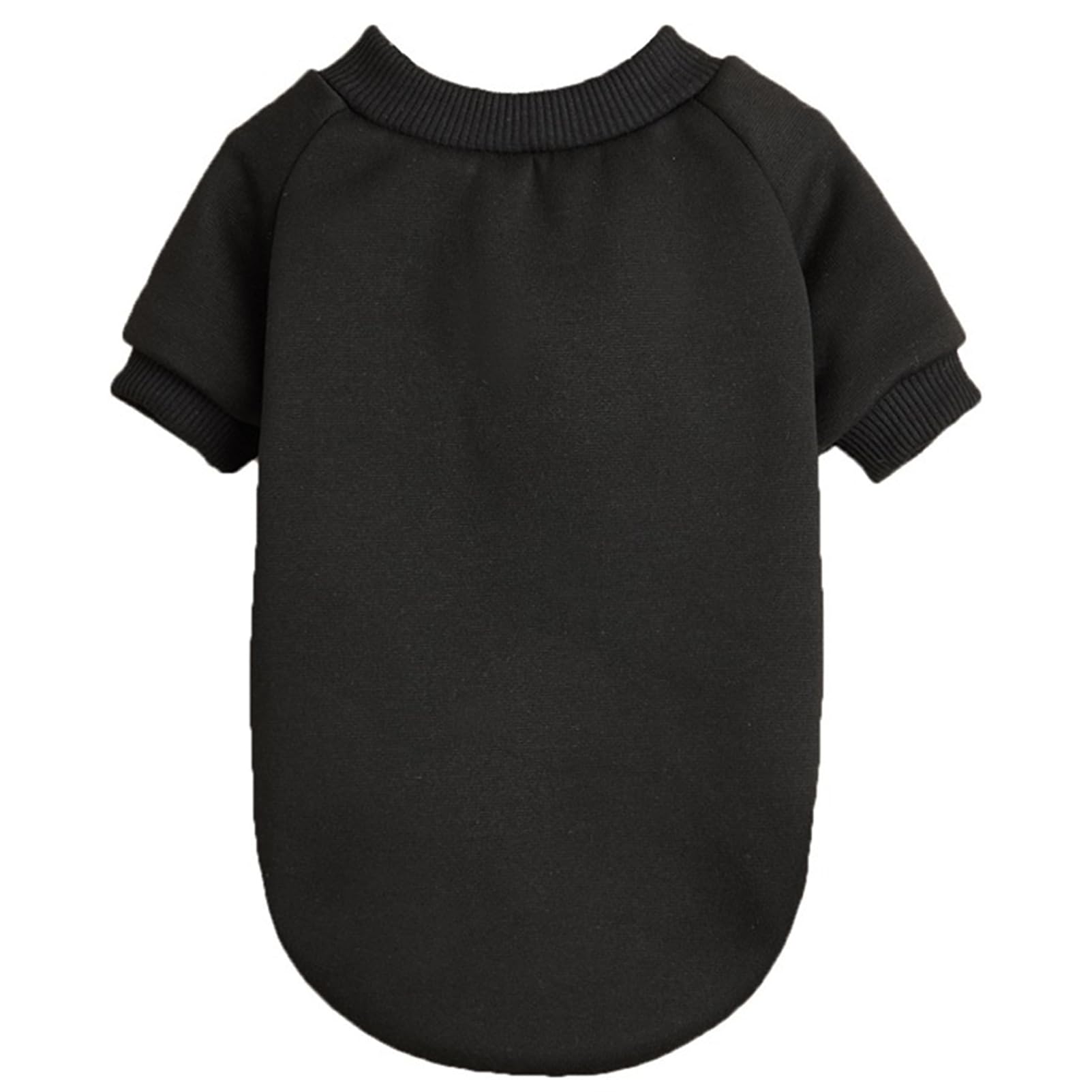 Jouhoi Puppy Sweater For Small Dogs Clothes Warm Winter Cat Clothe Pet Sweatshirt Knitwear Doggie Kitten Clothing, Black, Medium