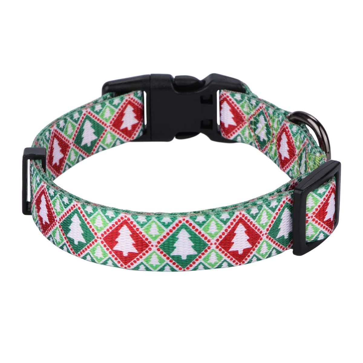 Rhea Rose Christmas Tree Dog Collar For Small Medium Large Dogs 012 Tree L