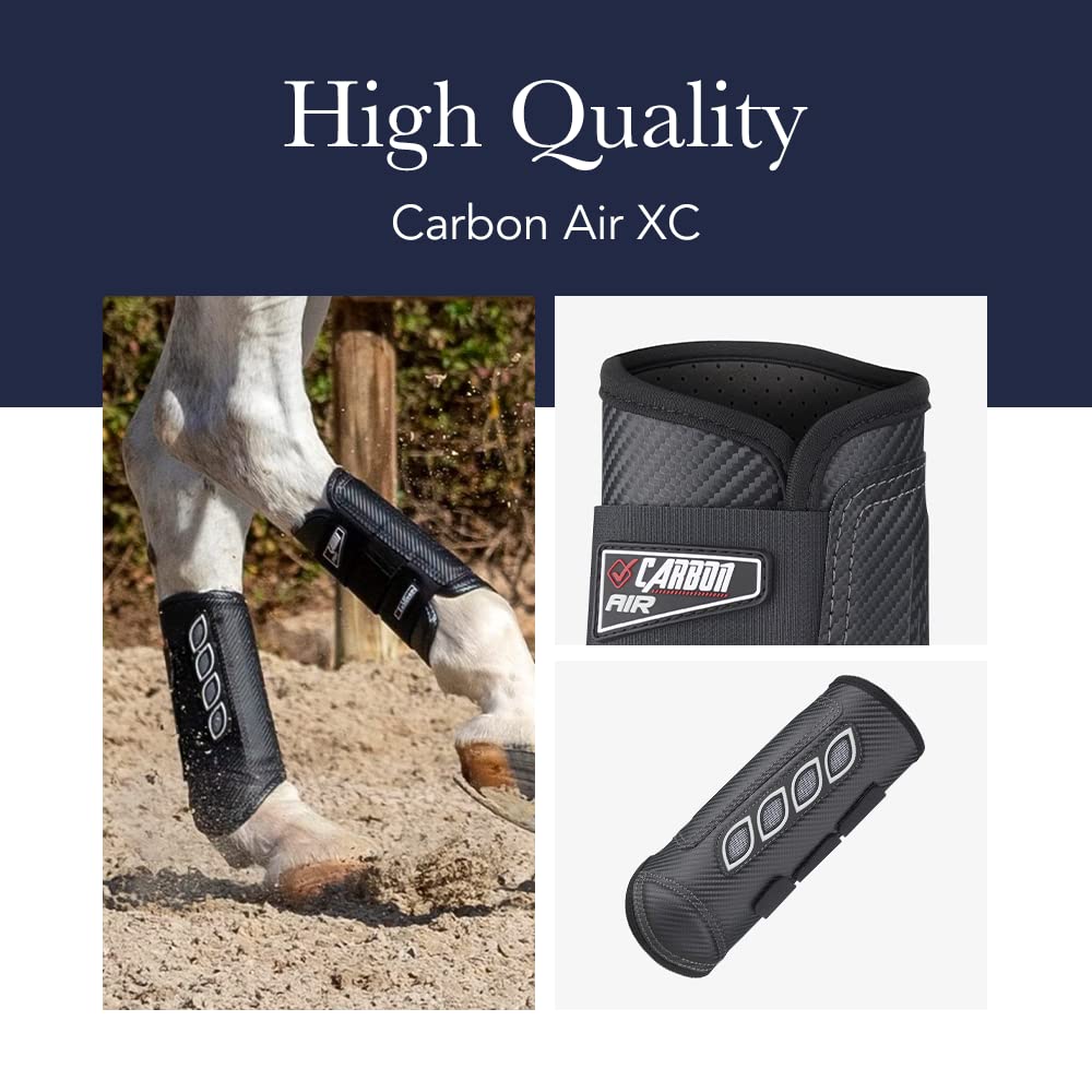 Lemieux Cross Country Carbon Air Xc Hind Horse Boots - Protective Gear And Training Equipment - Equine Boots, Wraps & Accessorie