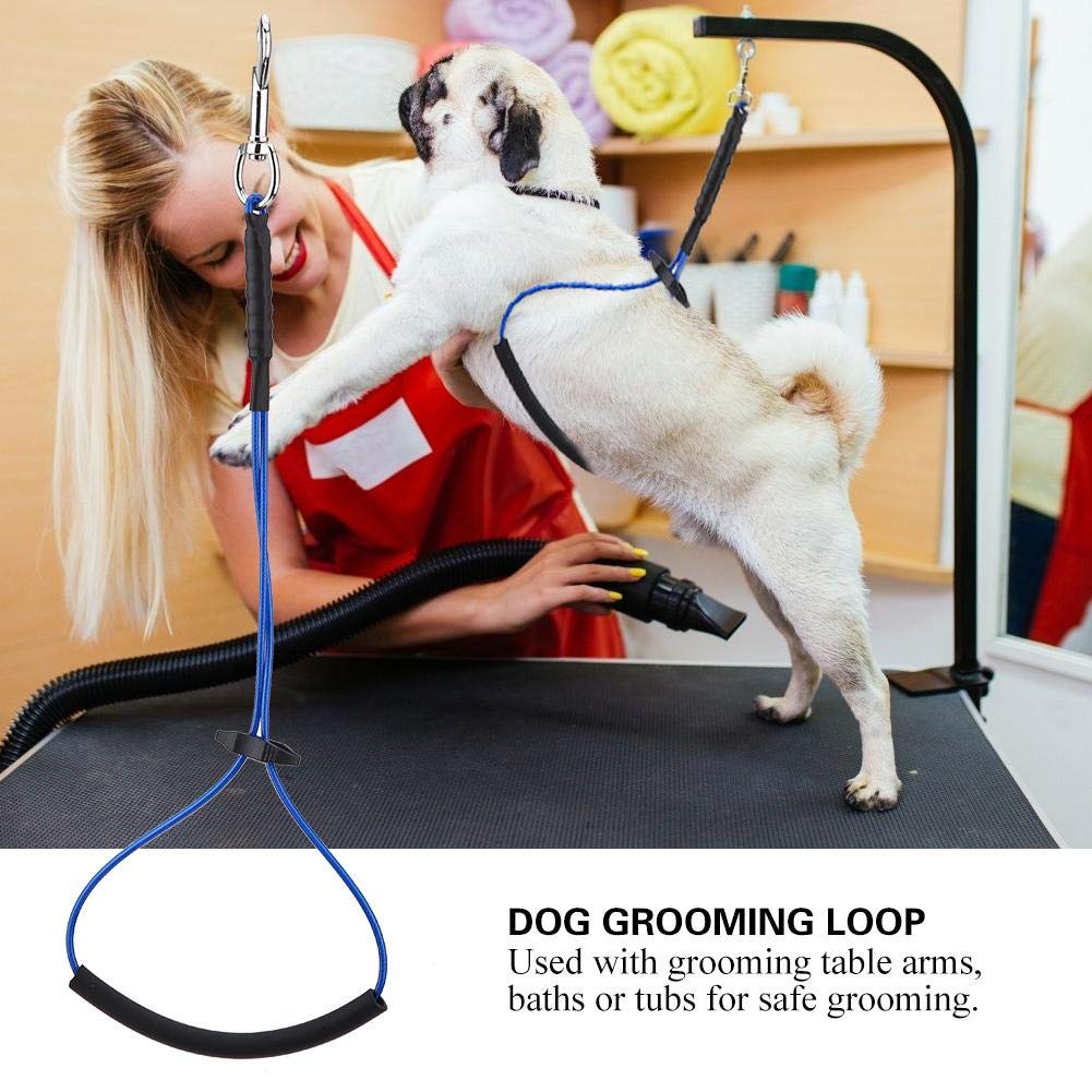 Dog Grooming Loop, Dog Cat Grooming Single Noose Hoop Dog Grooming Restraint Loop For Pet Table Arm Bath Tub