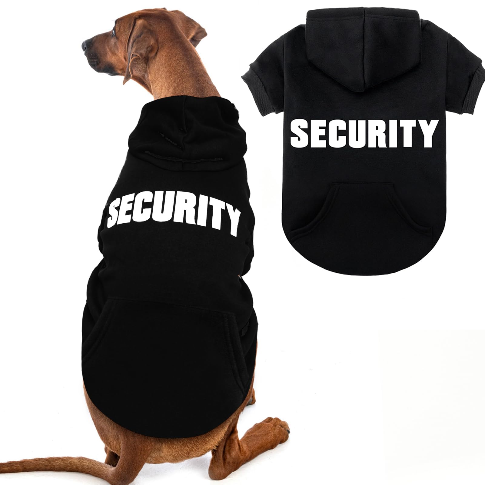 EXPAWLORER Dog Hoodies- Fall Soft and Warm Dog Sweatshirt with Leash Hole, Halloween Dog Costume Winter Autumn Fleece Pet Clothe