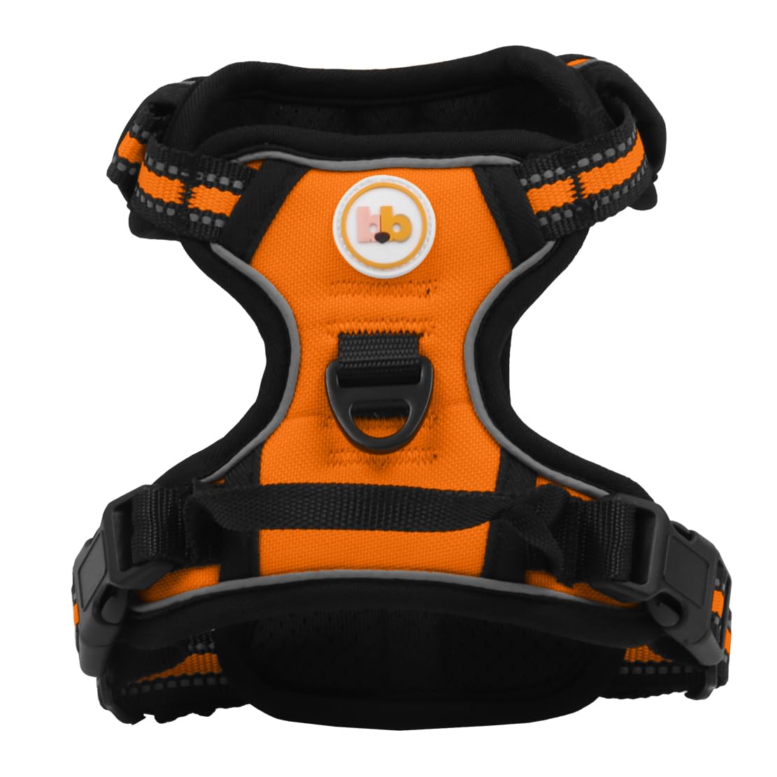 Buddy'S Best Dog Harness, No-Pull Pet Harness With 2 Leash Clips, Frenchie Harness, Adjustable Soft Padded Reflective Safety Pet