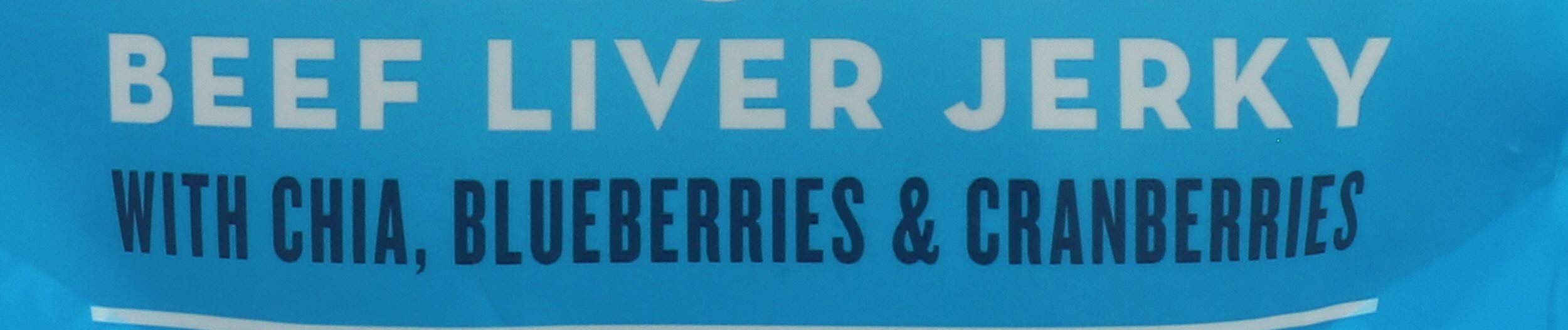 BIXBI Liberty Skin & Coat Support Beef Lung recipe Dog Treats,5 oz-USA Made Grain Free Dog Treats-Antioxidant Rich to Support Sh