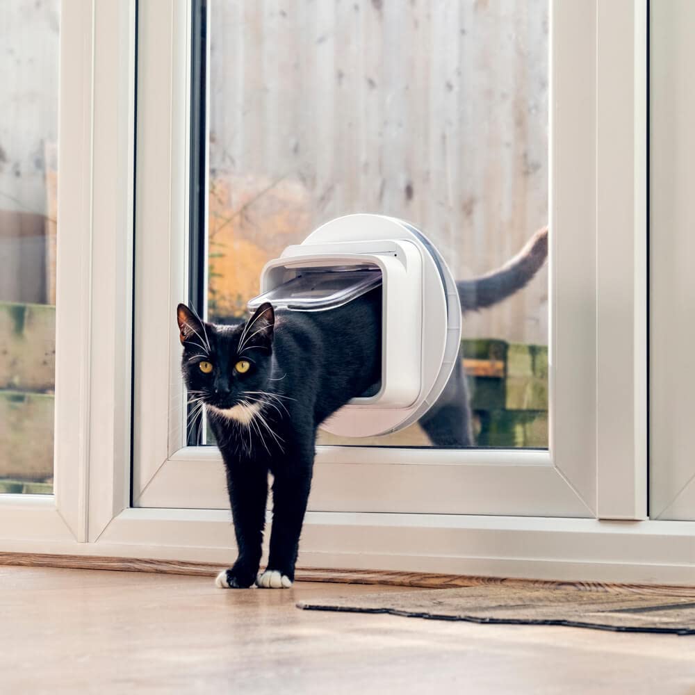 Sureflap Microchip Pet Door Connect Without Hub - Flap Opening Is 6 3/4 Inches By 7 Inches