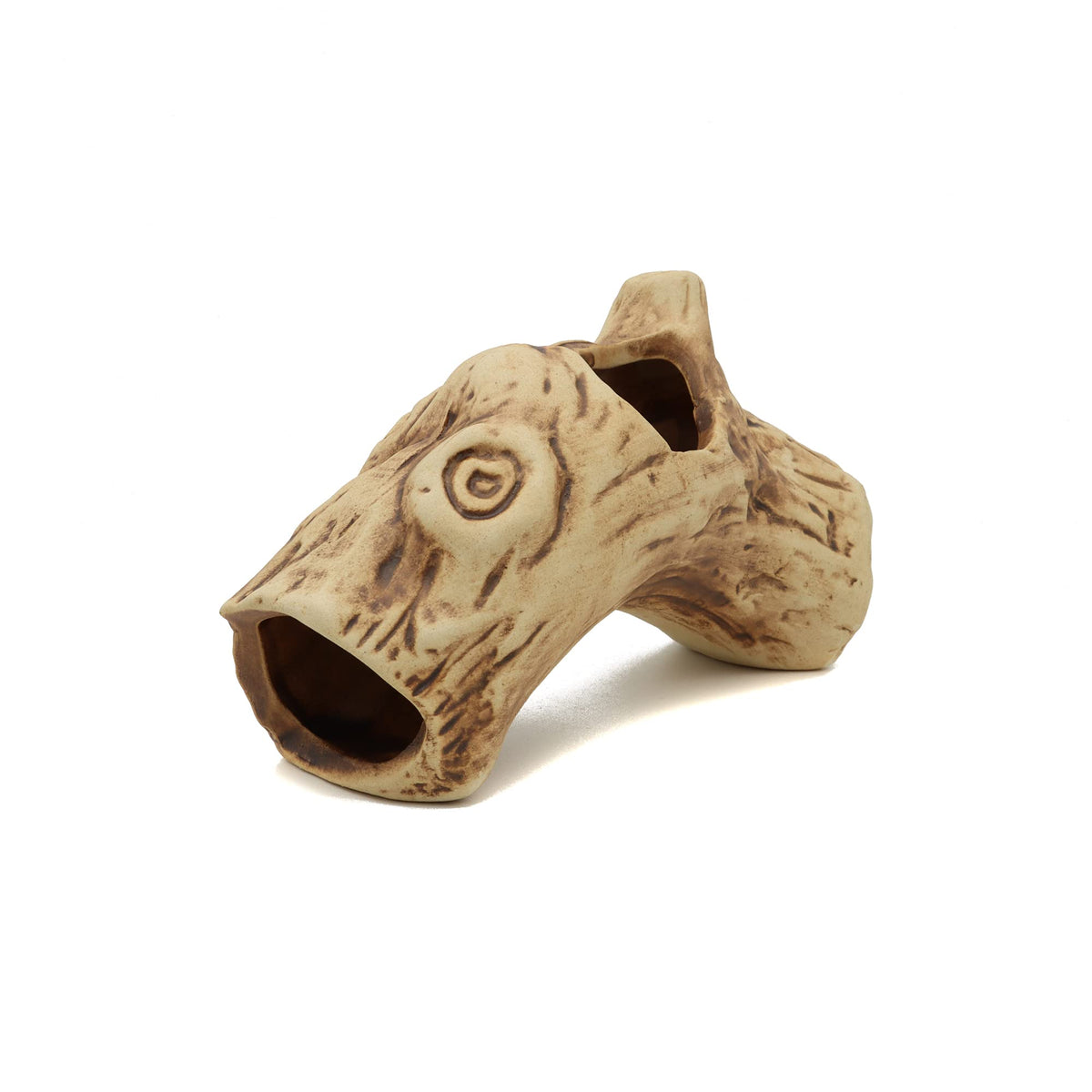 Alegi Aquarium Betta Fish Tank Accessories Tree Stump Hole For Betta Fish, Rock Cave Cichlid Stone Fish Tank Decorations (Styles 4)