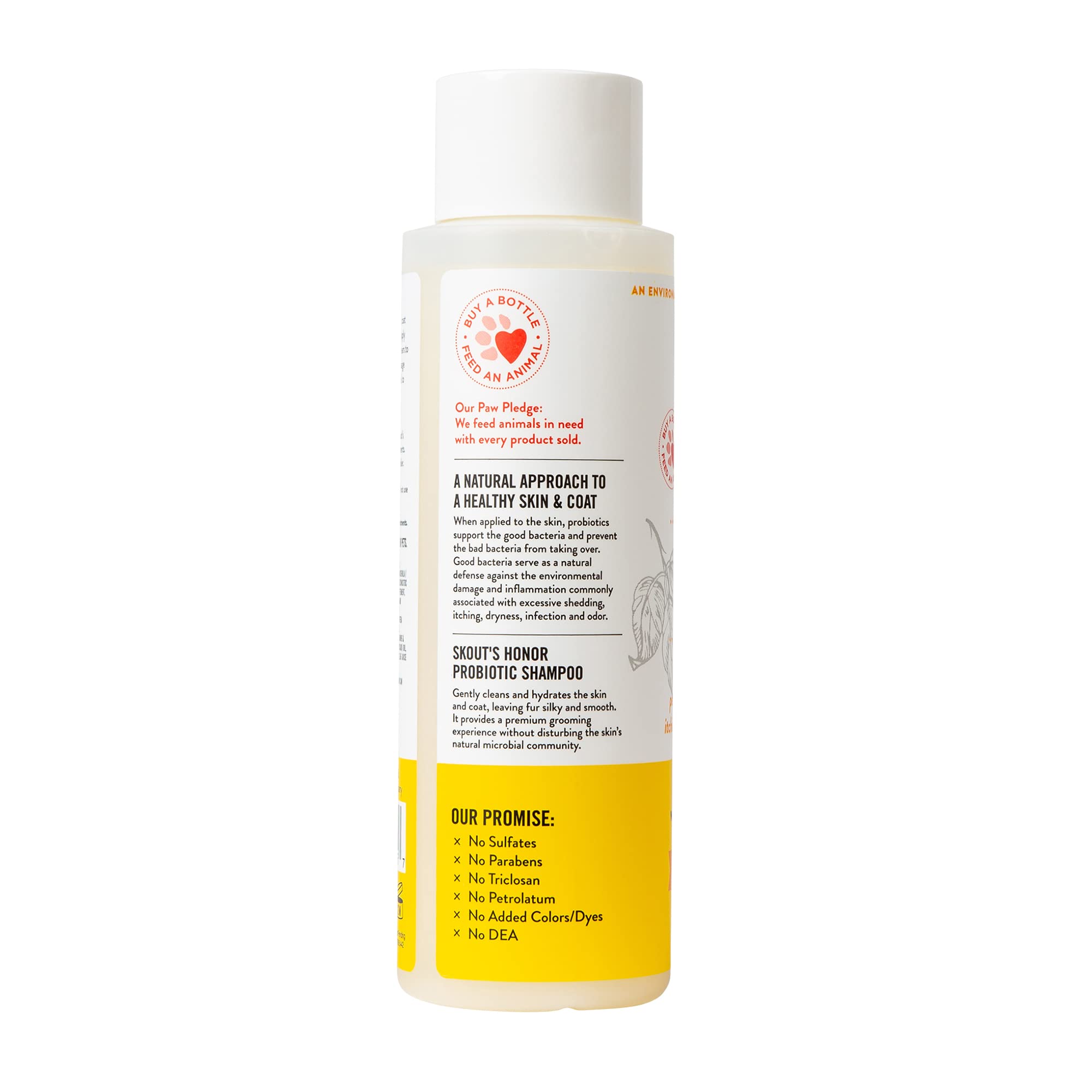 Skout'S Honor Probiotic Pet Shampoo (Honeysuckle) For A Healthier Skin And Coat