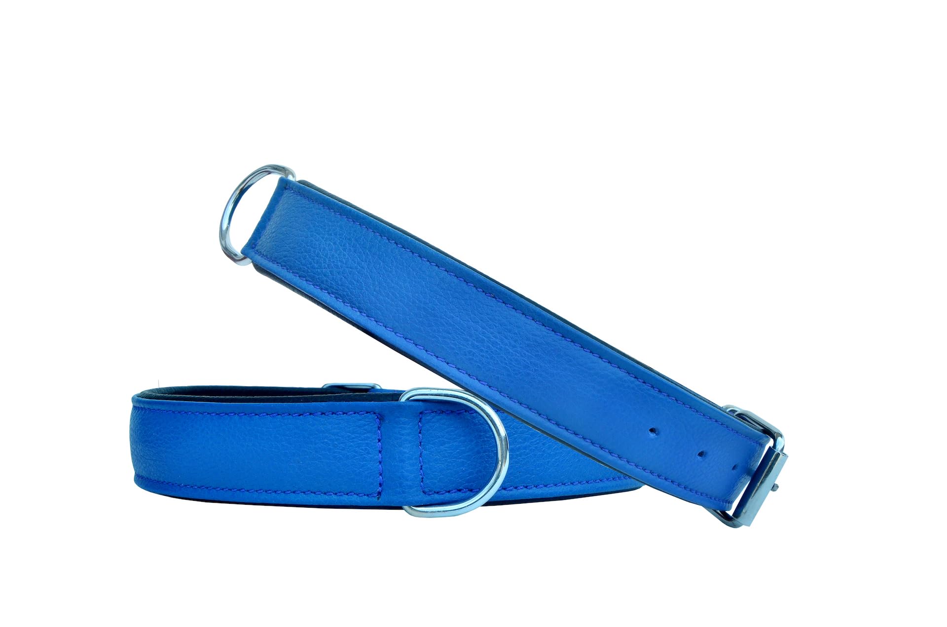 Leather Dog Collar Padded For Comfort For Puppies And Big Dogs 10Ab305-L