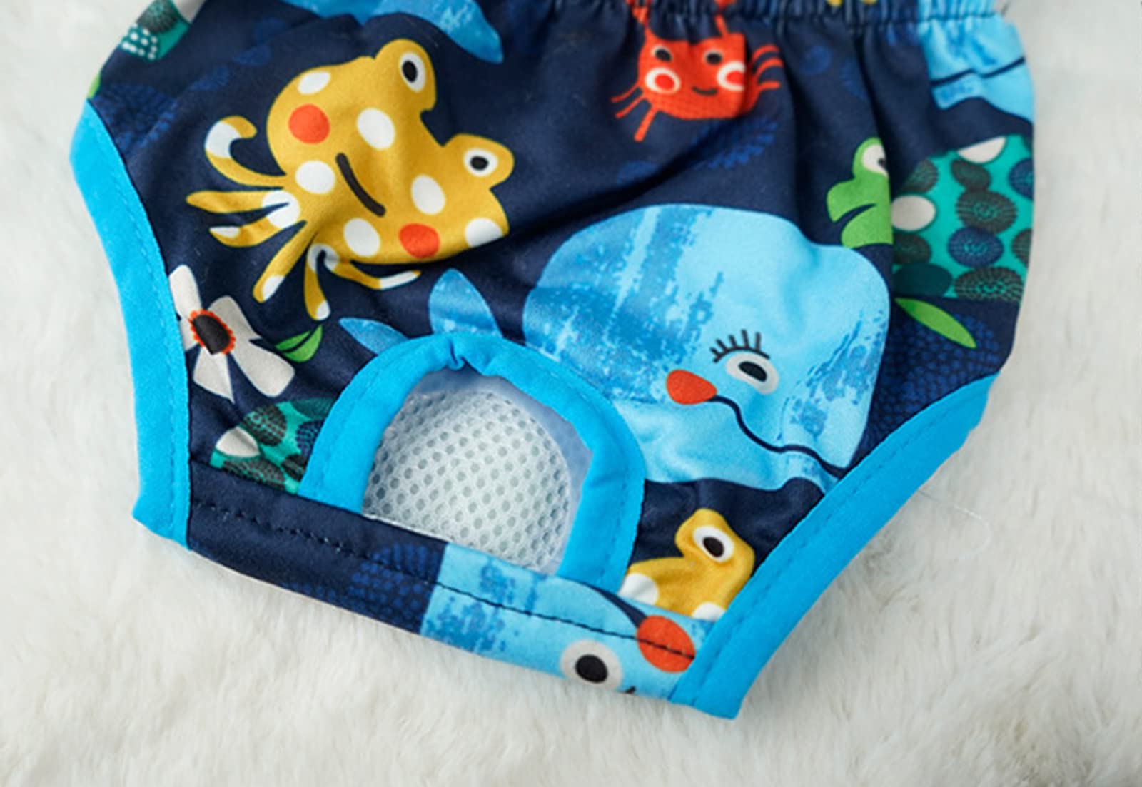 Dog Diaper Sanitary Pantie With Suspender Reusable Doggies Period Pants Washable Girl Pet Underwear Diapers Jumpsuits Onesie For