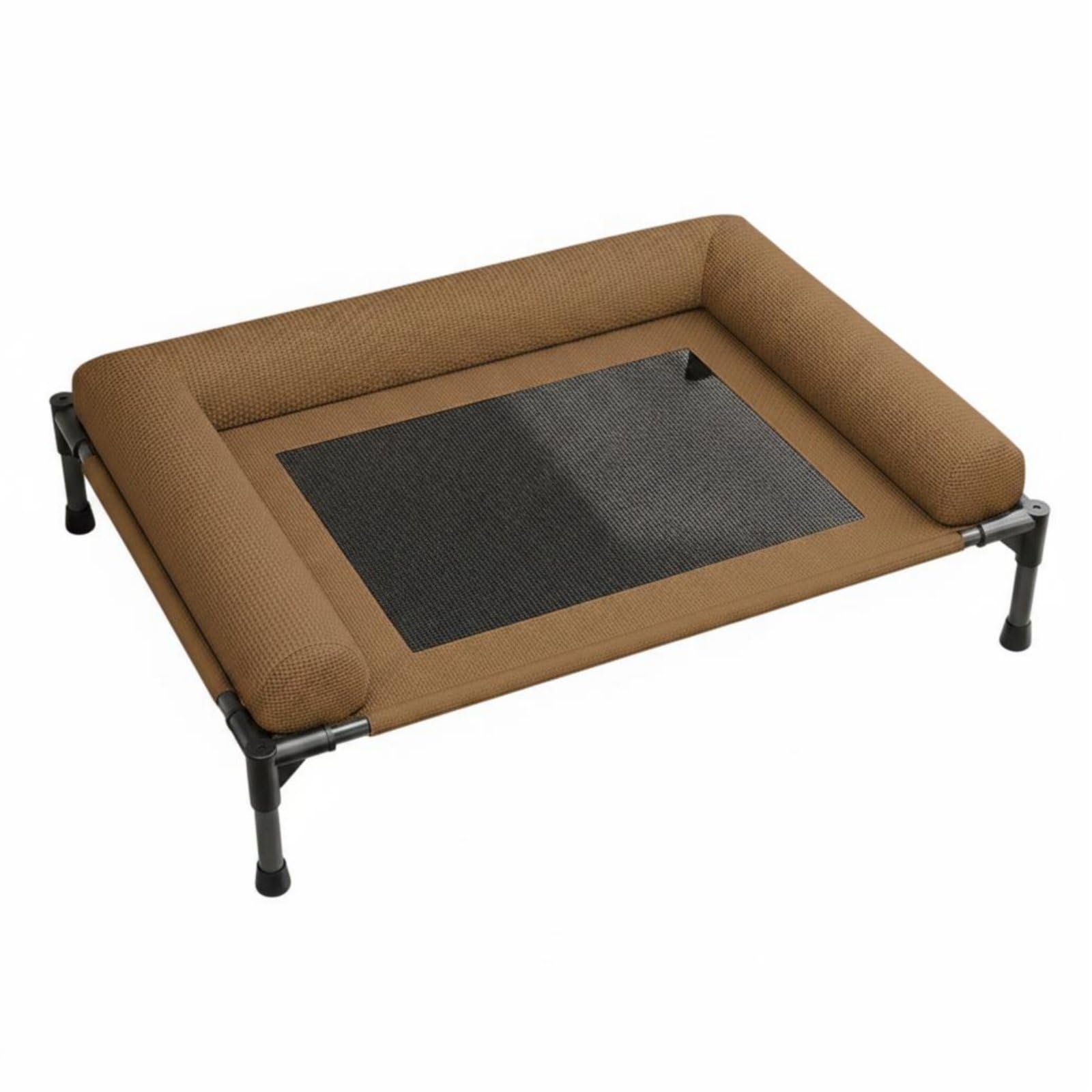 STYLEHEAVEN Breathable Elevated Dog Bed Detachable Cover Raised Pet Bed Washable Mesh Dog Cot Moisture Resistant for Small Dogs,